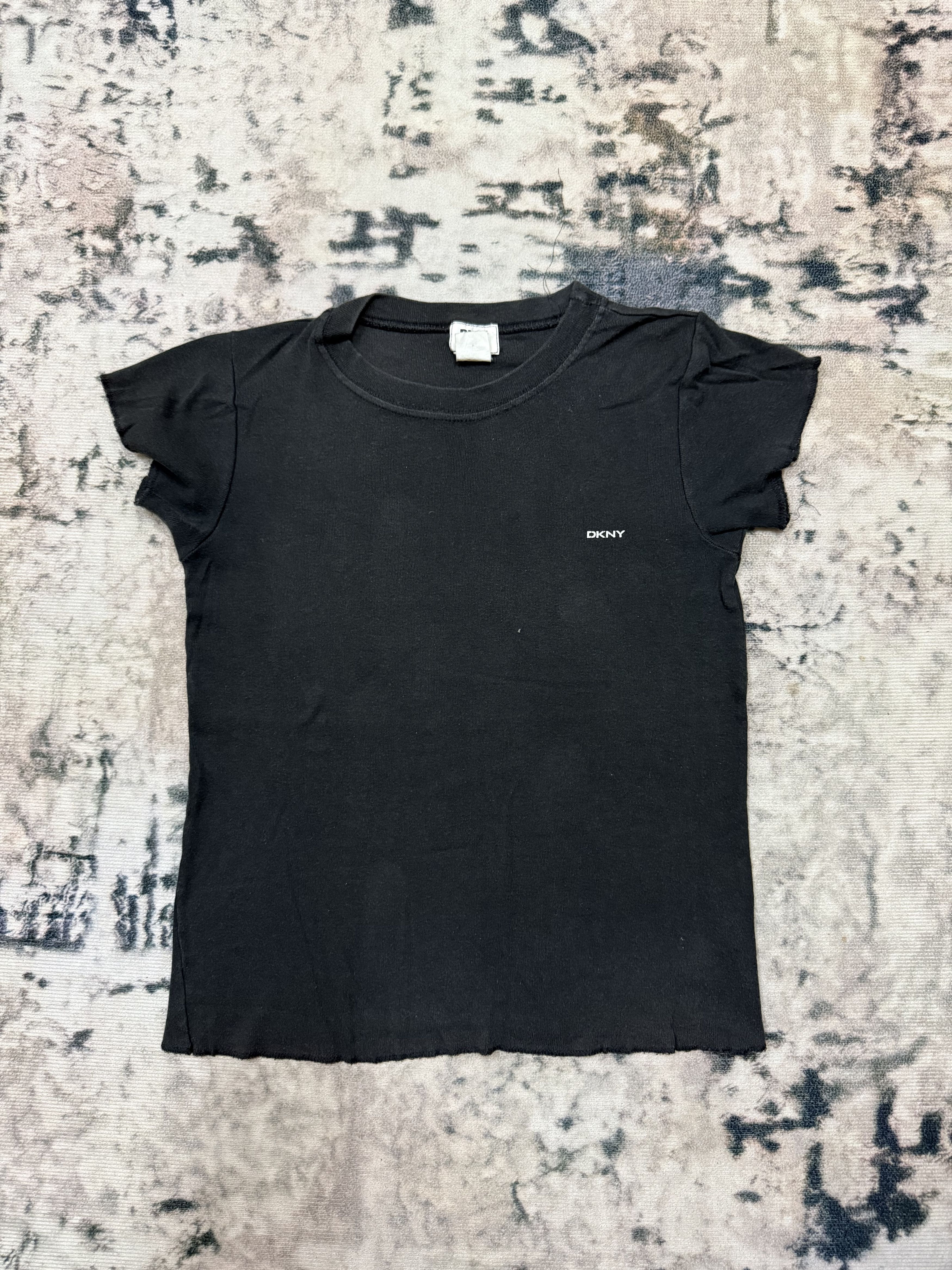 DKNY × Vintage Vintage Youth Dkny Distressed Tshirt Size XXS / US 00 / IT 34 - 3 Thumbnail