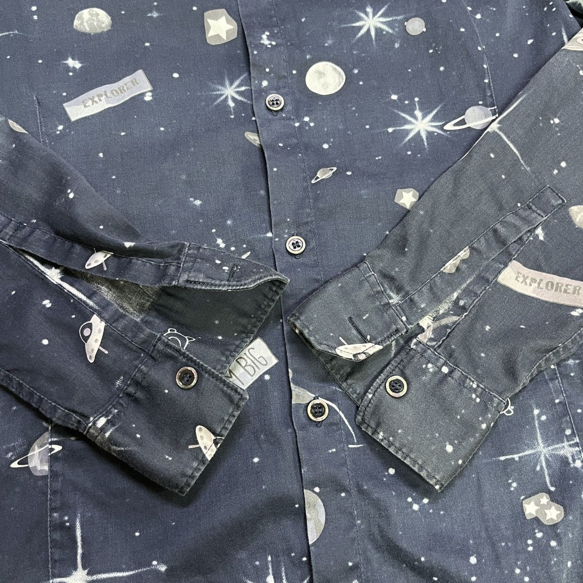 Armani × Giorgio Armani × Vintage Armani Space Exploration Button Up Shirt Size US S / EU 44-46 / 1 - 5 Thumbnail