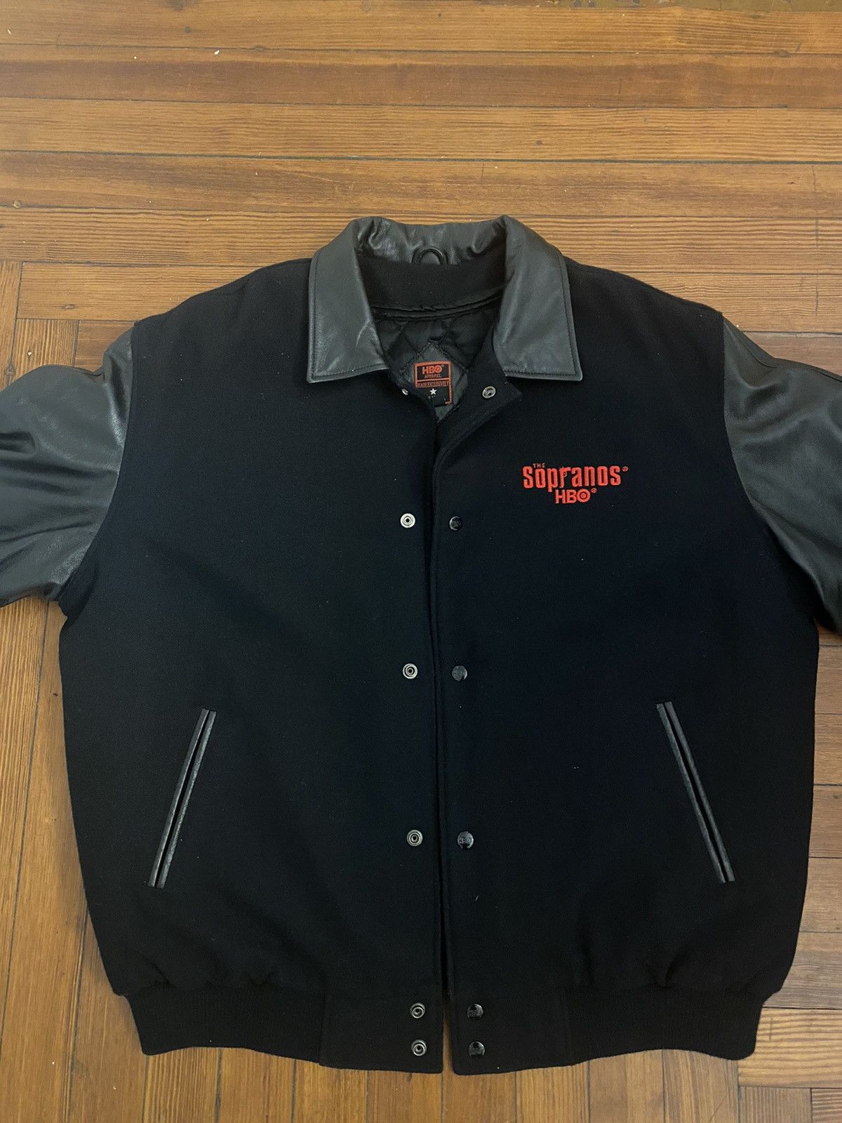 Image of The Sopranos Vintage Jacket in Black, Men's (Size XL)