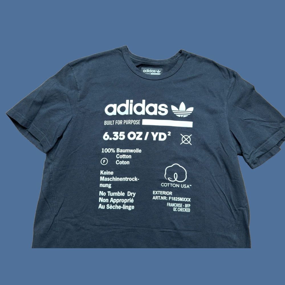 Adidas Adidas Originals KAVAL GRAPHIC TEE Shirt Mens XL Black Size US XL / EU 56 / 4 - 1 Thumbnail