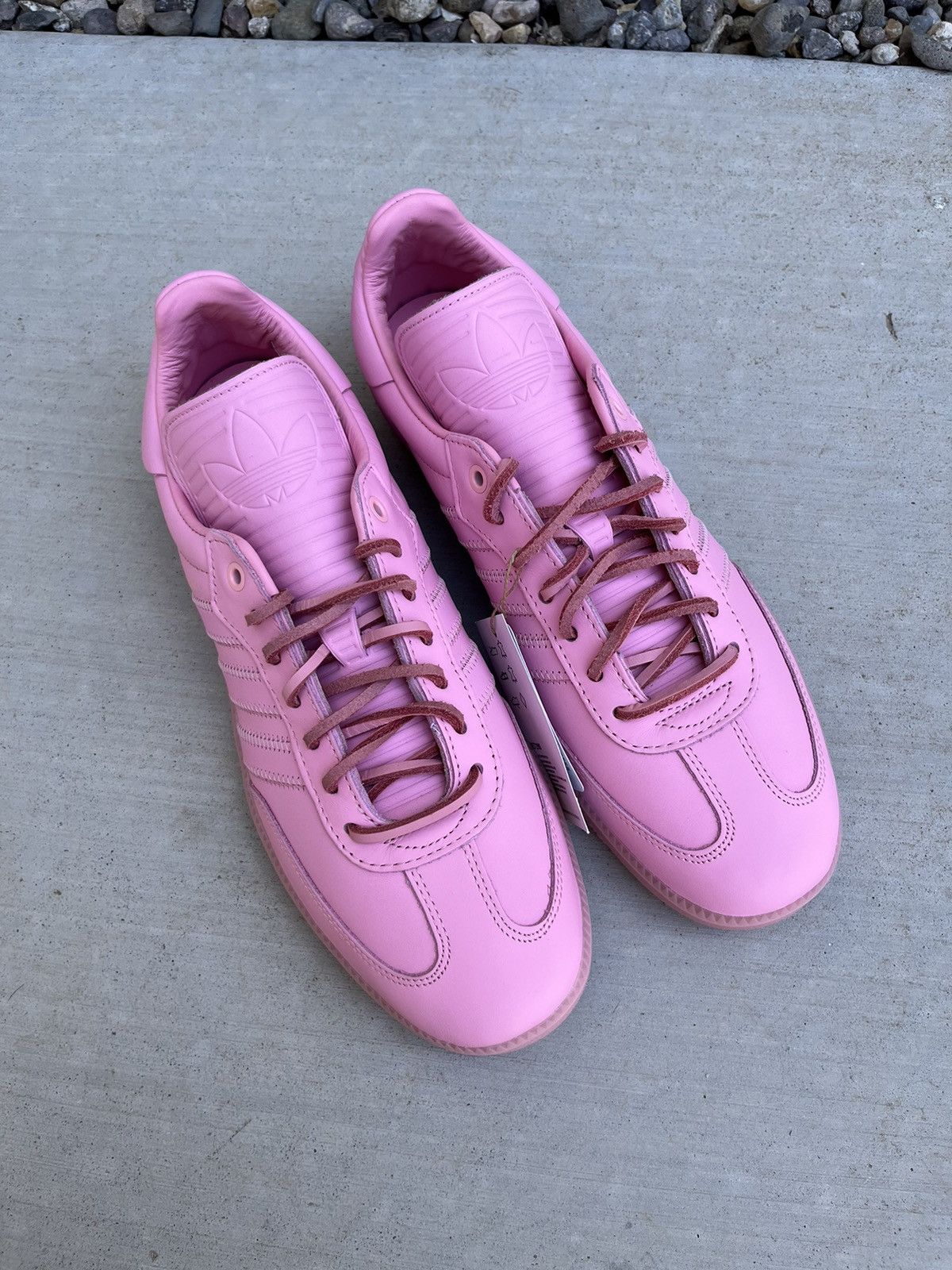 Adidas × Pharrell Adidas HumanRace Samba ‘Pink’ Size US 10.5 / EU 43-44 - 2 Thumbnail