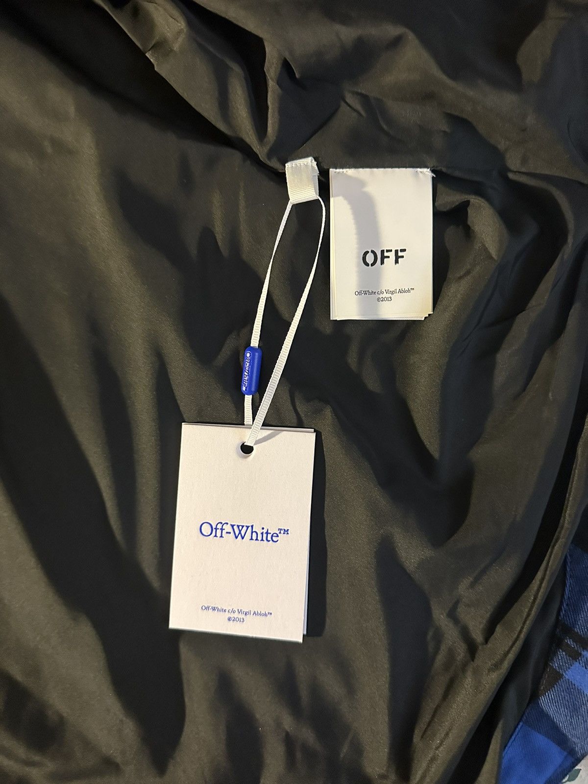 Off-White Off-White Men’s Plaid Shirt Size US M / EU 48-50 / 2 - 7 Thumbnail