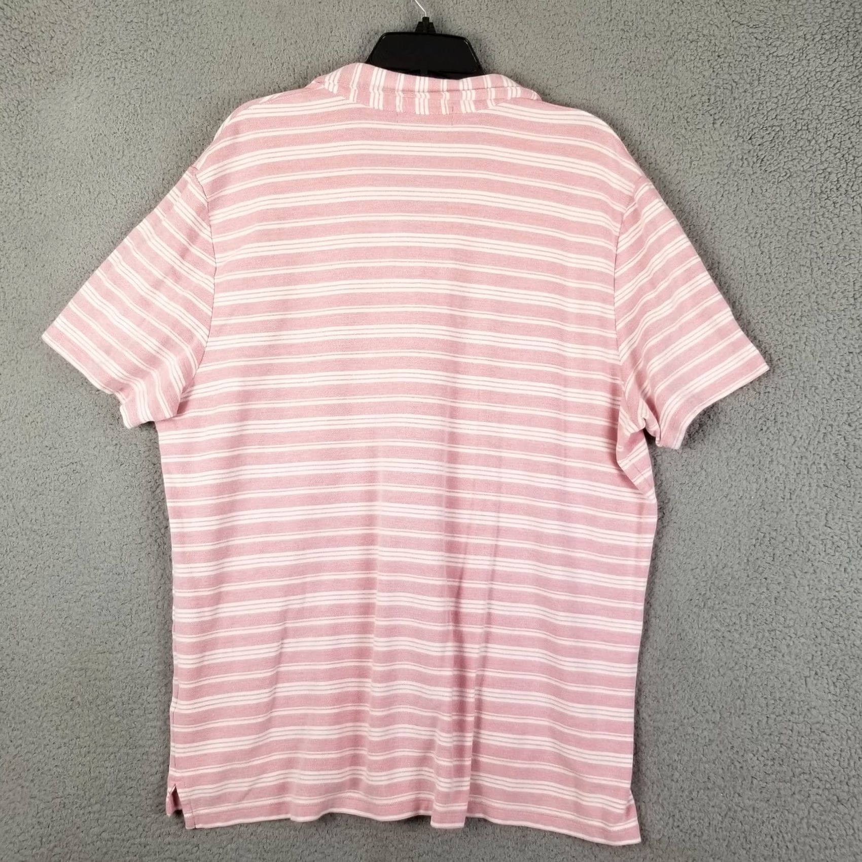 Vineyard Vines Vineyard Vines Shirt Polo Mens XL Pink Striped Short Sleeve Golf Stretch Whale Size US XL / EU 56 / 4 - 6 Thumbnail