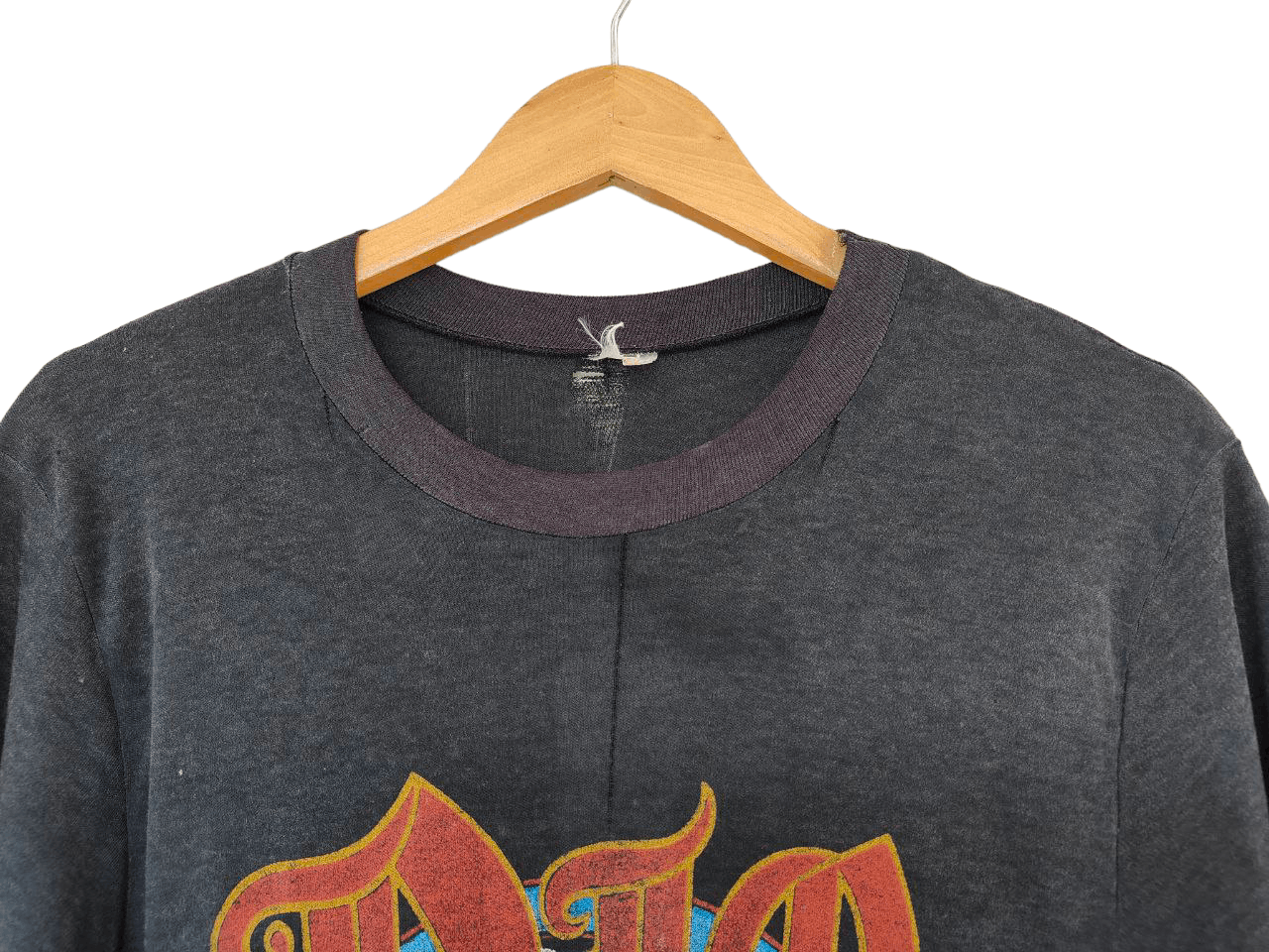 Vintage ©️1985 True Vintage Dio Band Tour distressed T Size US M / EU 48-50 / 2 - 10 Thumbnail