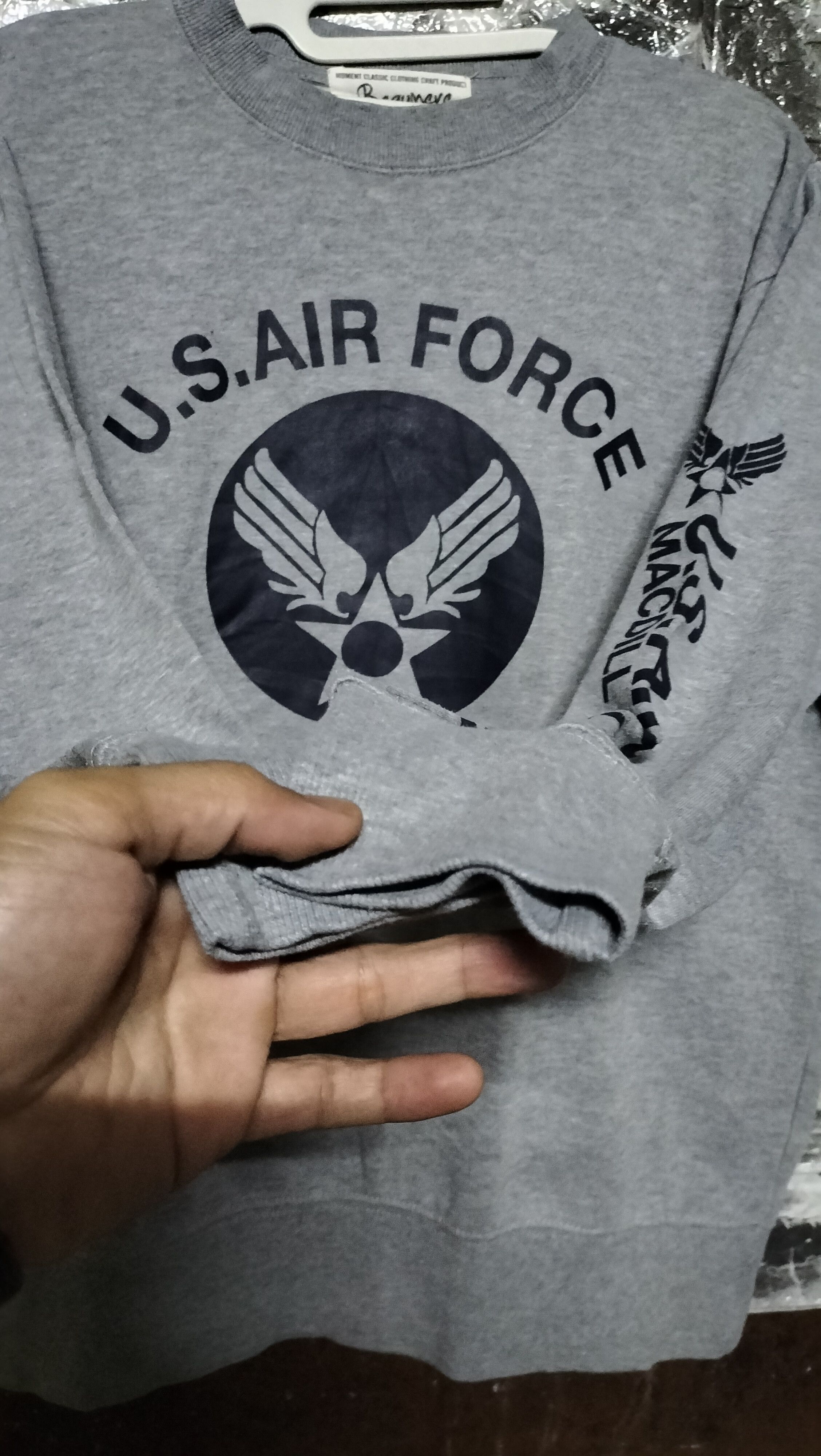 Vintage USAF Air Force Sweatshirt fashion Size US M / EU 48-50 / 2 - 6 Thumbnail