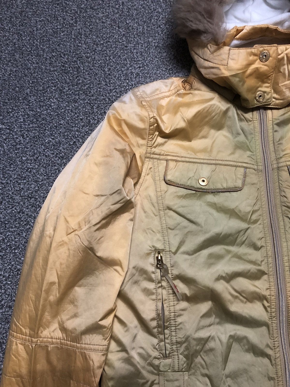 If Six Was Nine Vintage 90s Sunfaded Fubu The Collection Fur Ski Jacket Size M / US 6-8 / IT 42-44 - 6 Thumbnail