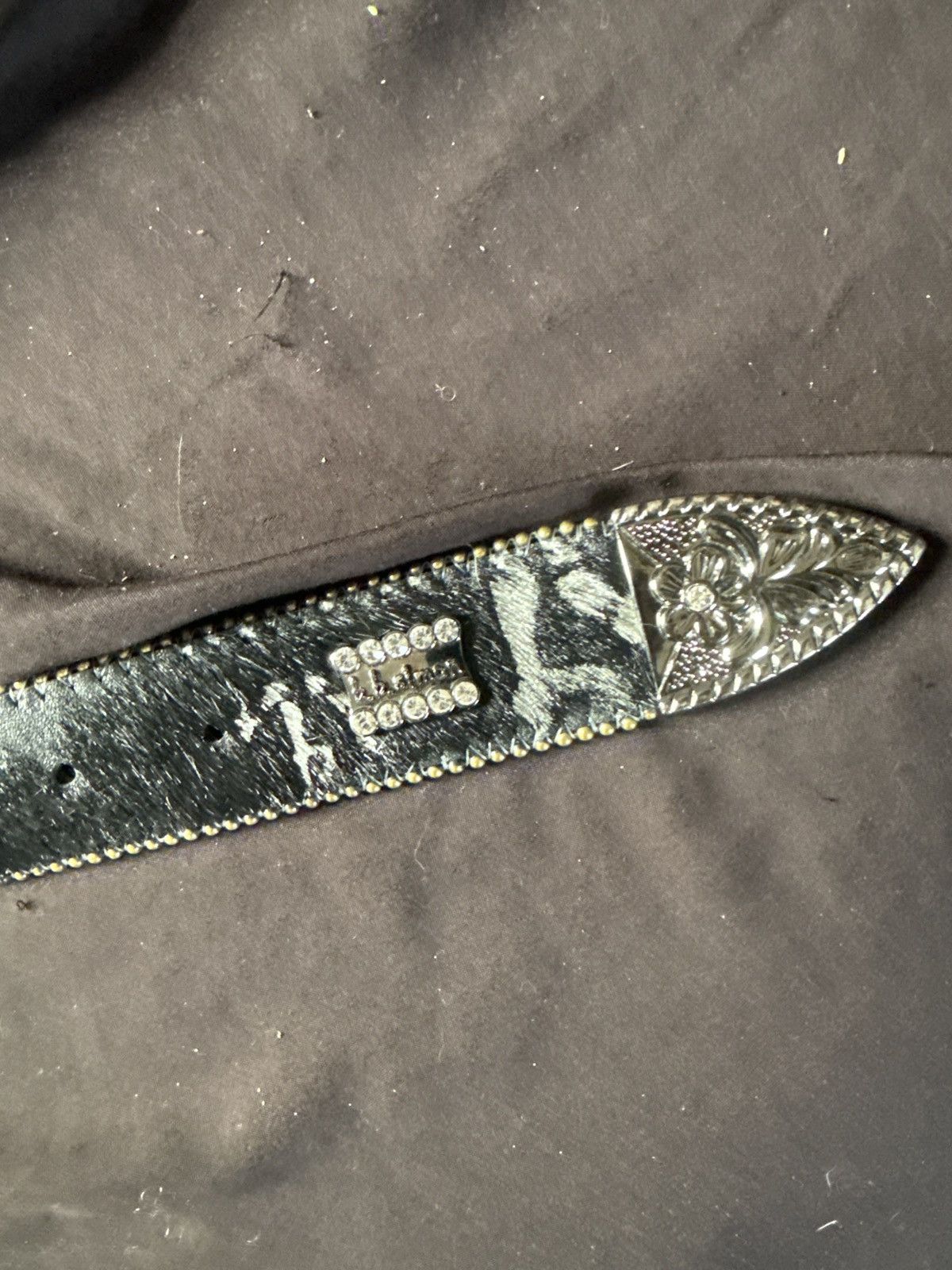 B.B. Simon B.B Simon Pony Hair Belt Size 30 - 3 Thumbnail