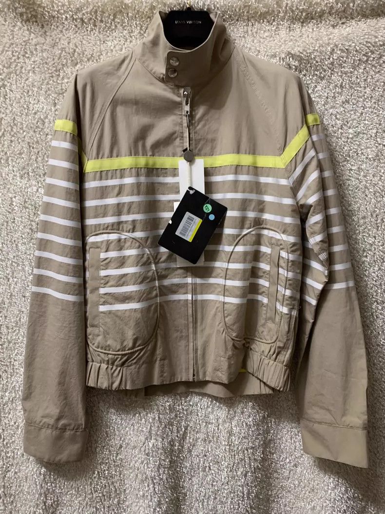 Sacai Sacai Men's Casual Jacket with Stripes Size US S / EU 44-46 / 1 - 1 Thumbnail