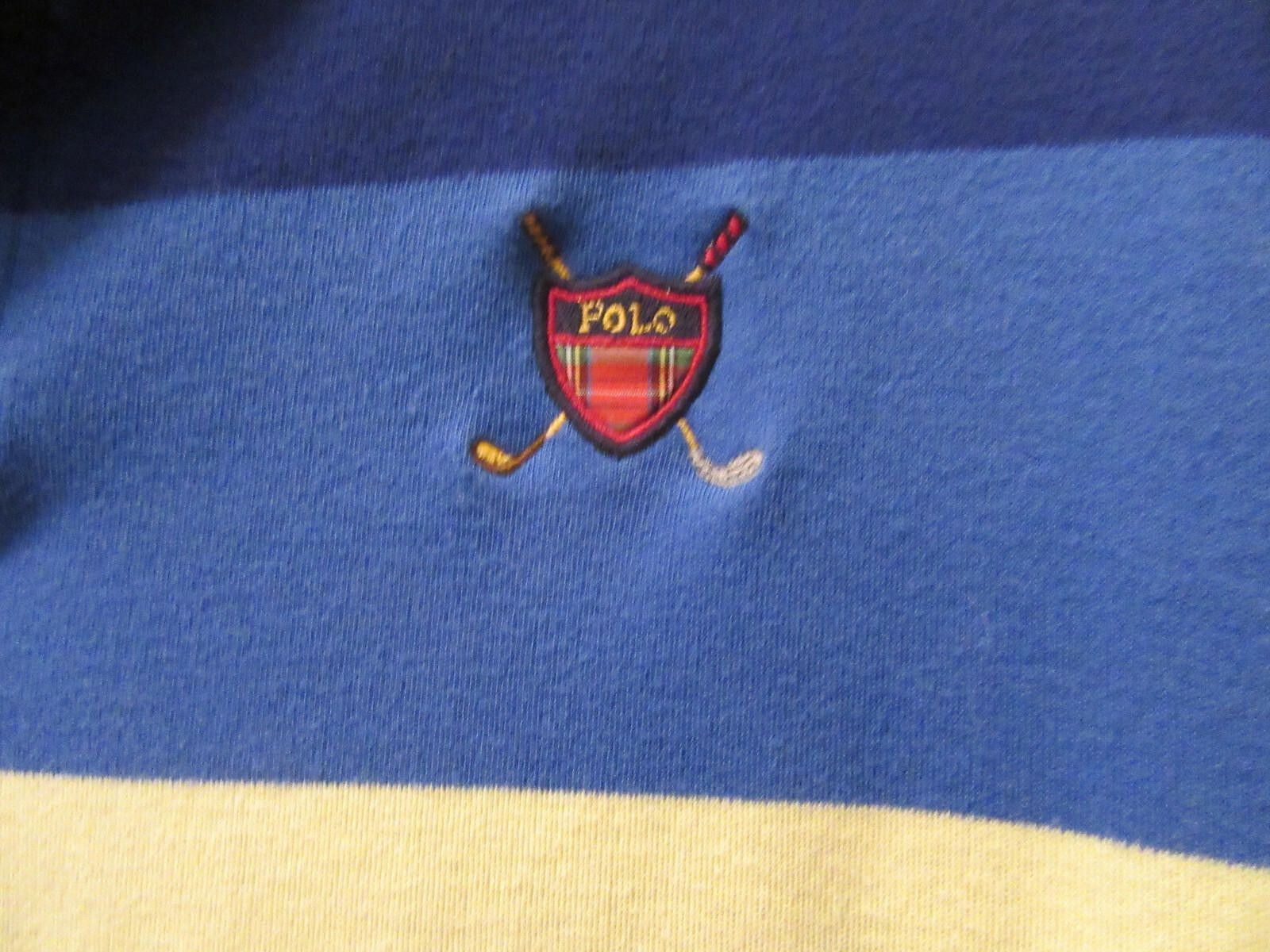 Polo Ralph Lauren Polo Ralph Lauren Men's Vintage Golf Shirt Striped XL Size US XL / EU 56 / 4 - 3 Thumbnail