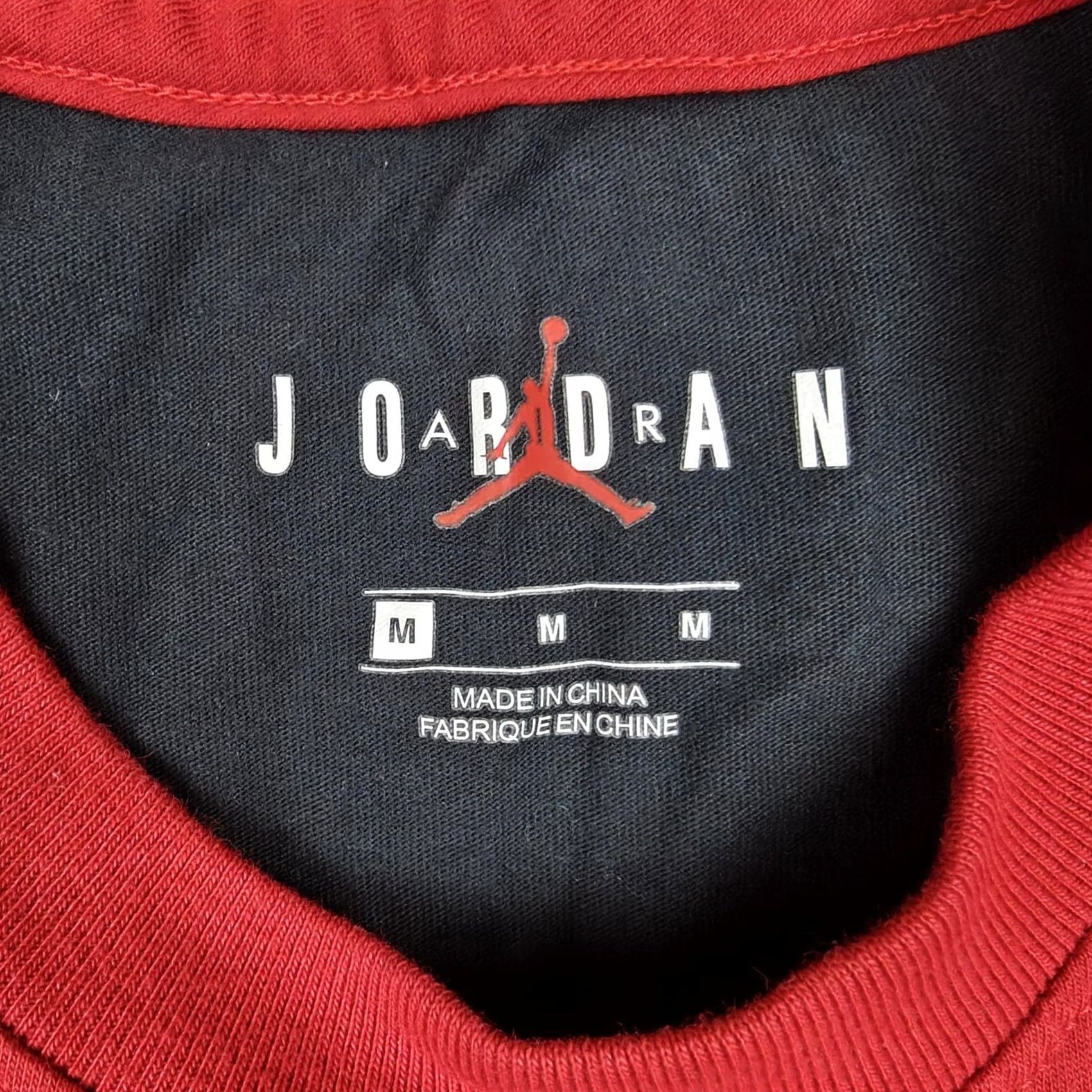 Jordan Brand Jordan Shirt Mens M Red Air Jumpman Logo Graphic Tee Basketball Sportswear Size US M / EU 48-50 / 2 - 3 Thumbnail