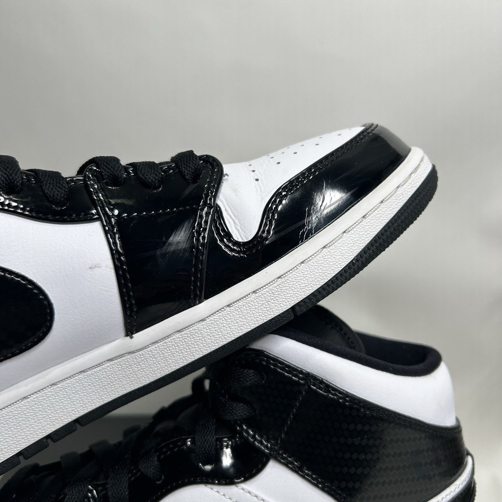 Jordan Brand Nike Air Jordan 1 Retro Mid SE “All-Star/Carbon Fiber” Size US 12 / EU 45 - 9 Thumbnail