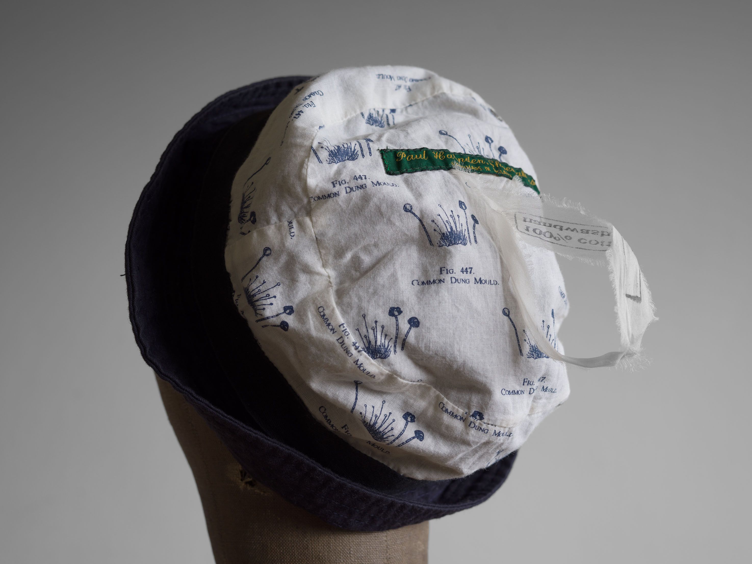 Paul Harnden Shoemakers DUMPSTER HAT HB COTTON NAVY Size ONE SIZE - 5 Thumbnail