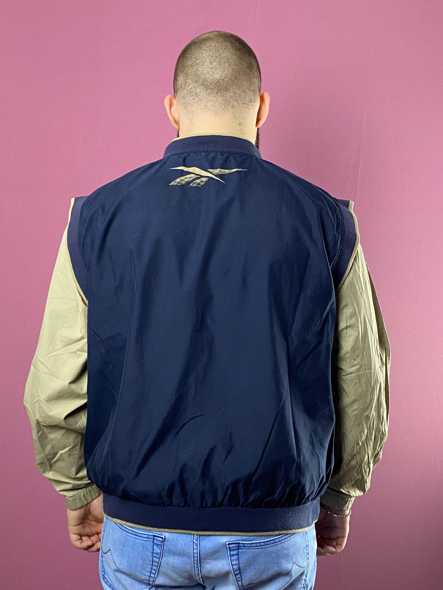 Reebok × Vintage Reebok Vintage Men's Vest Pullover - L Size US L / EU 52-54 / 3 - 4 Thumbnail