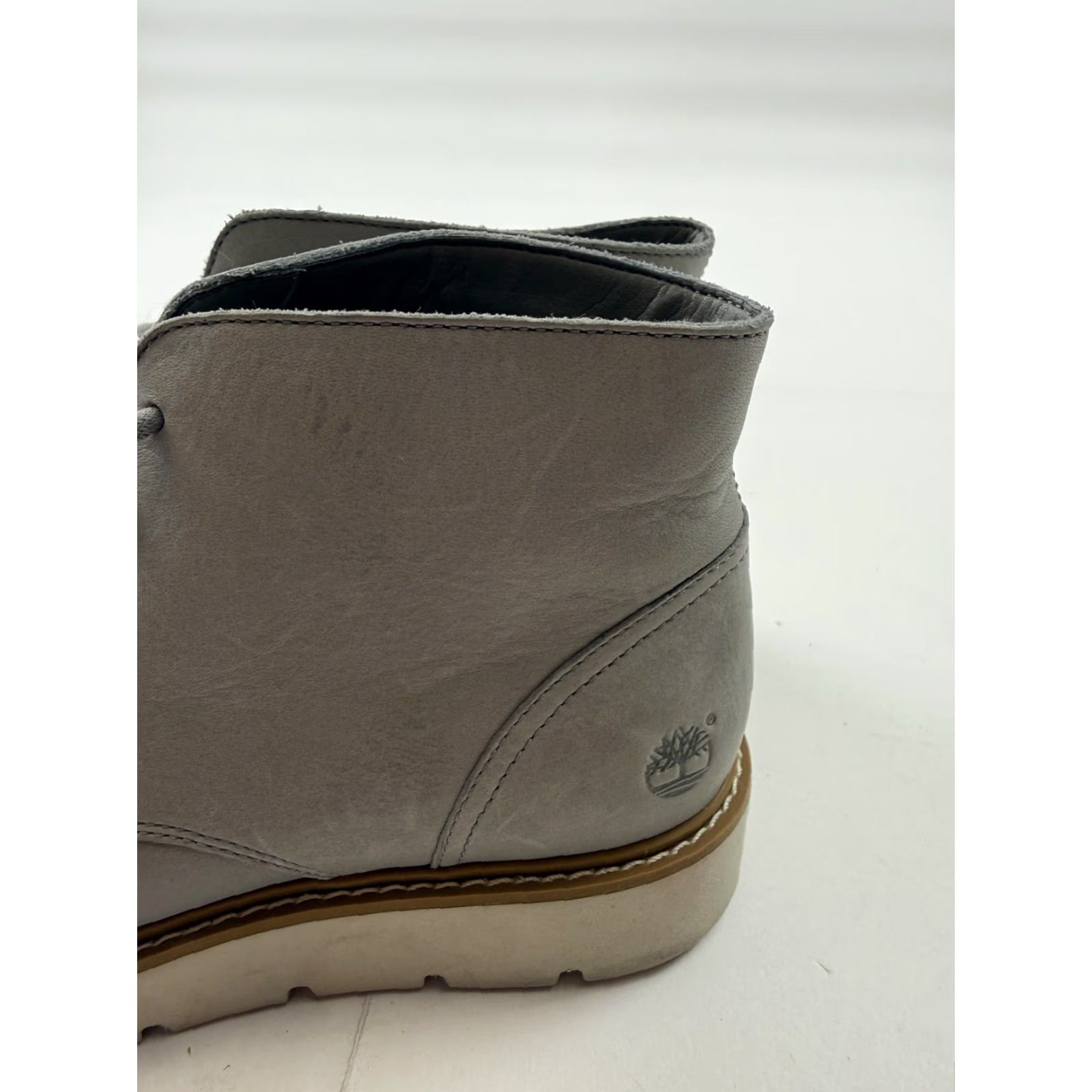Timberland Timberland Boots Womens Gray Leather Chukka Ankle Wedge Booties - Size 7, SensorFlex Casual Footwear A1FW3 Size US 7 / IT 37 - 4 Thumbnail