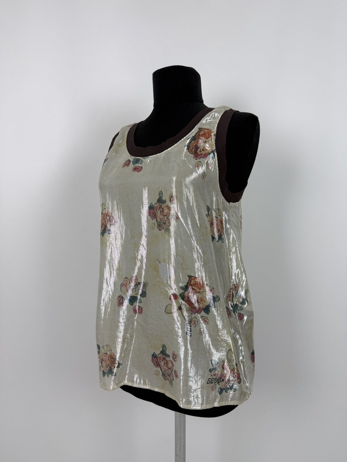 Golden Goose Golden Goose Deluxe Brand Floral Silk Blend Tank Top M Size M / US 6-8 / IT 42-44 - 1 Thumbnail