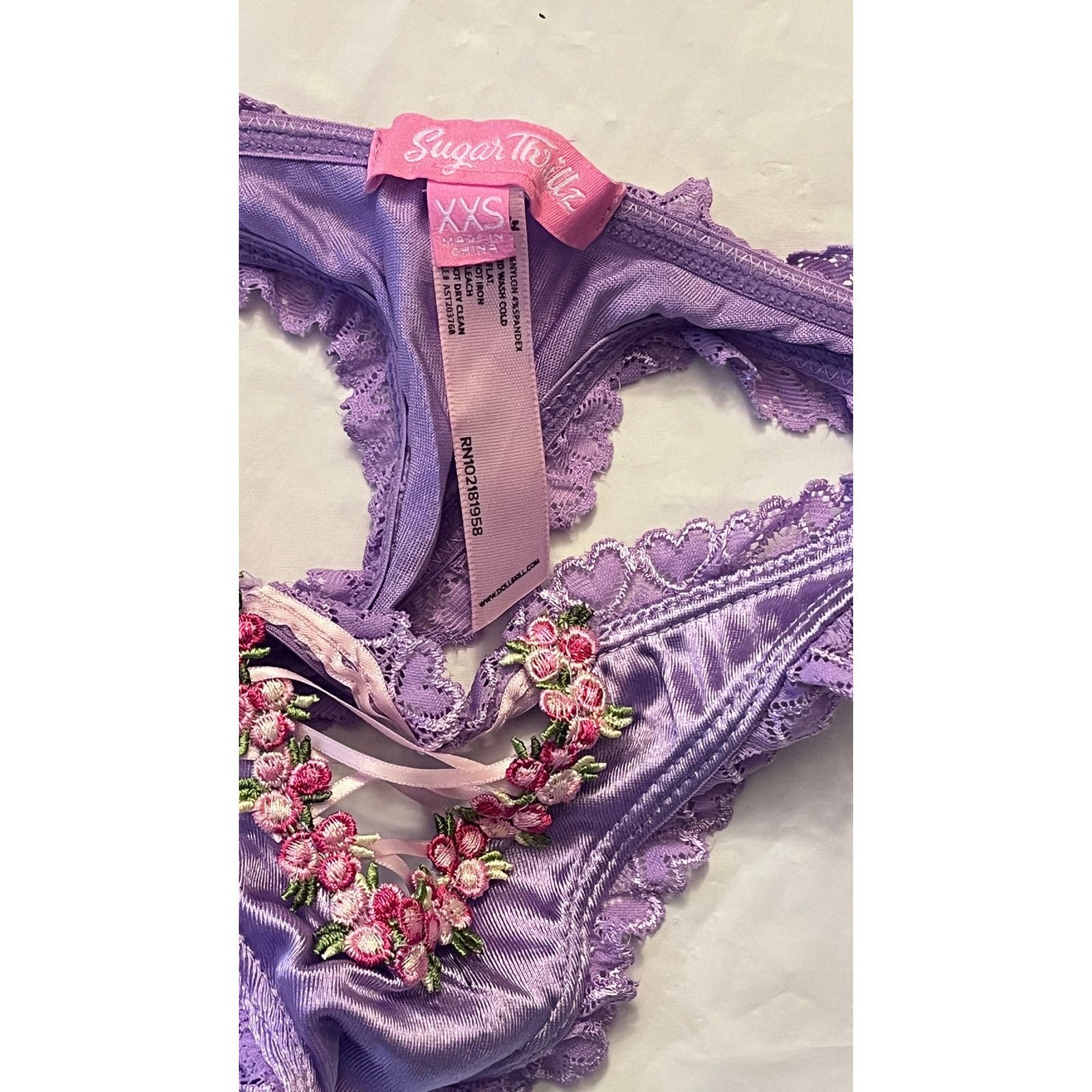 Dolls Kill Dolls kill Sugar Thrillz Lingerie Set Bra/Panty Size: XXS Size ONE SIZE - 15 Thumbnail