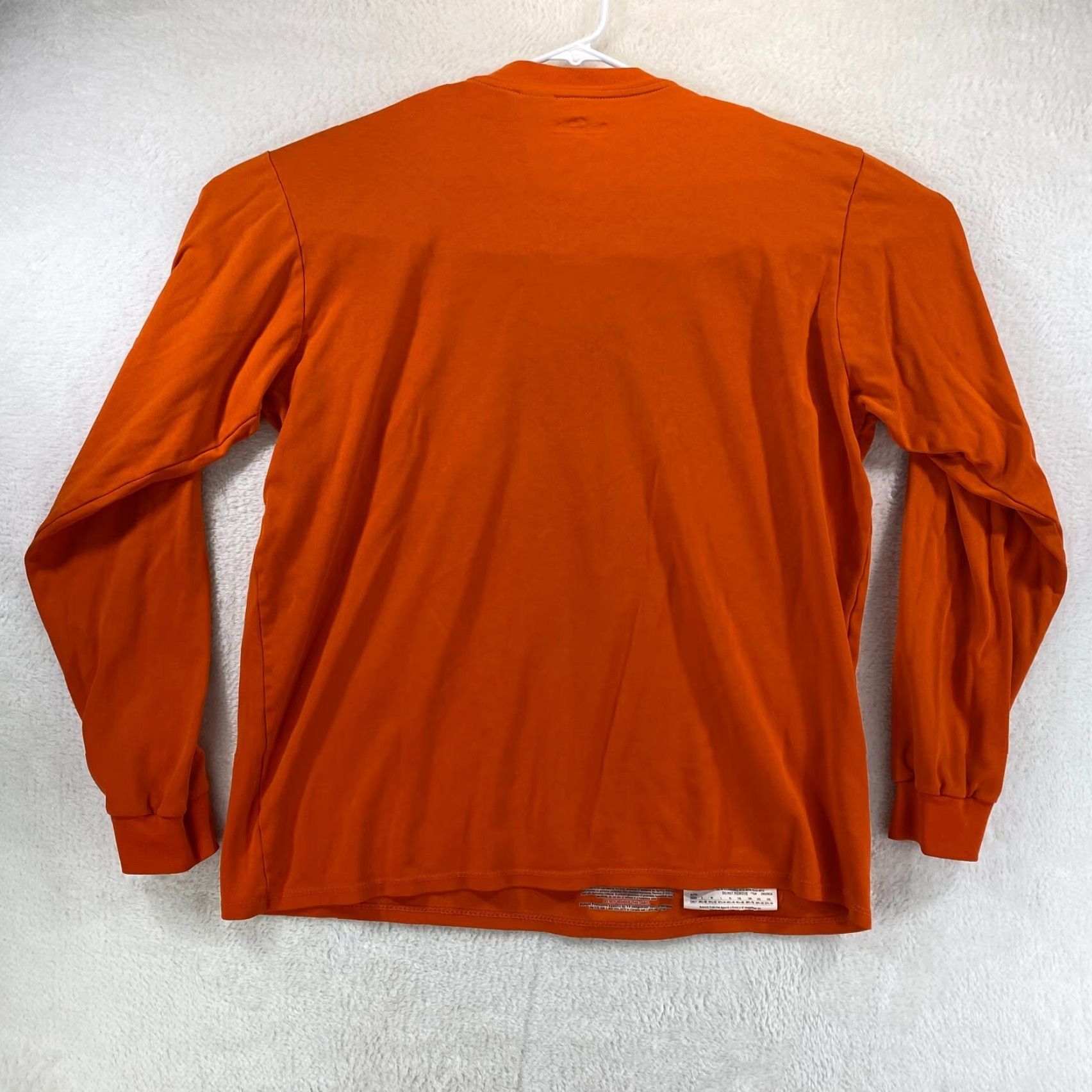 Vintage VINTAGE Bulwark Workwear FR Mens Size XL Flame Resistant Henley Orange Shirt Long Sleeve Size US XL / EU 56 / 4 - 2 Thumbnail