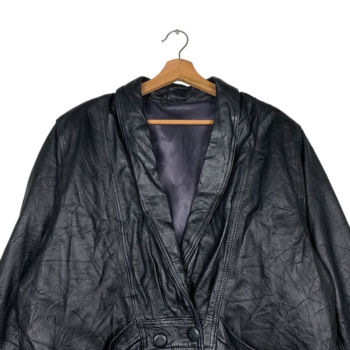 Other Vera Pelle Made In Italy Leather Jacket Size M / US 6-8 / IT 42-44 - 2 Thumbnail