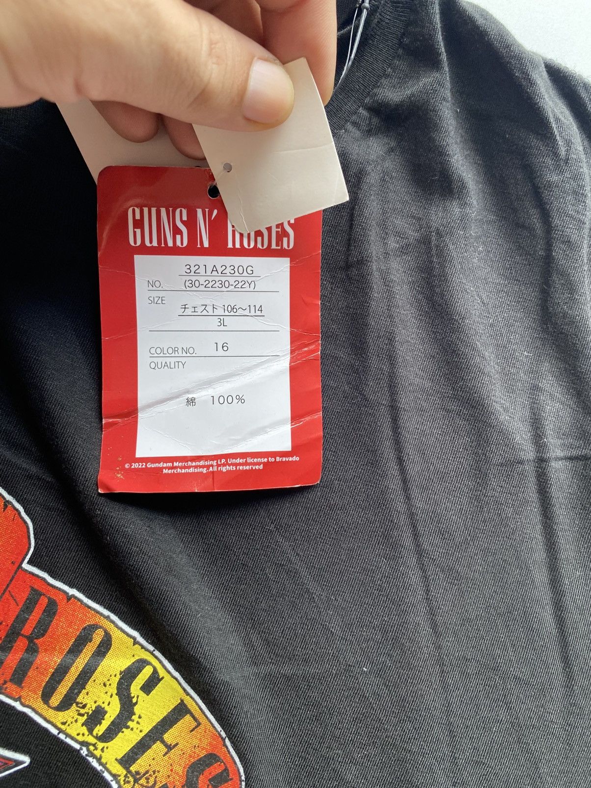 Band Tees GUNS N ROSES Size US XXL / EU 58 / 5 - 5 Thumbnail