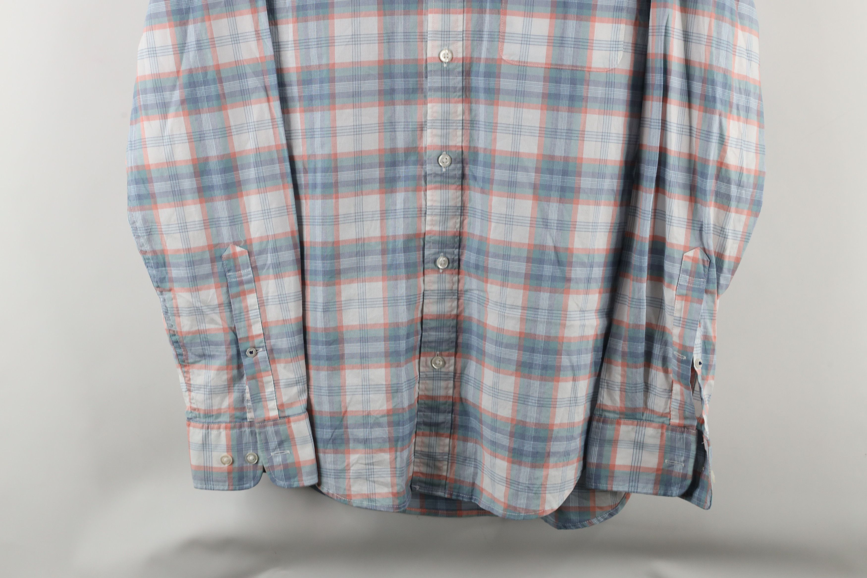 Bonobos × Vintage New Bonobos Fit Lightweight Collared Button Down Shirt Plaid Size US M / EU 48-50 / 2 - 3 Thumbnail