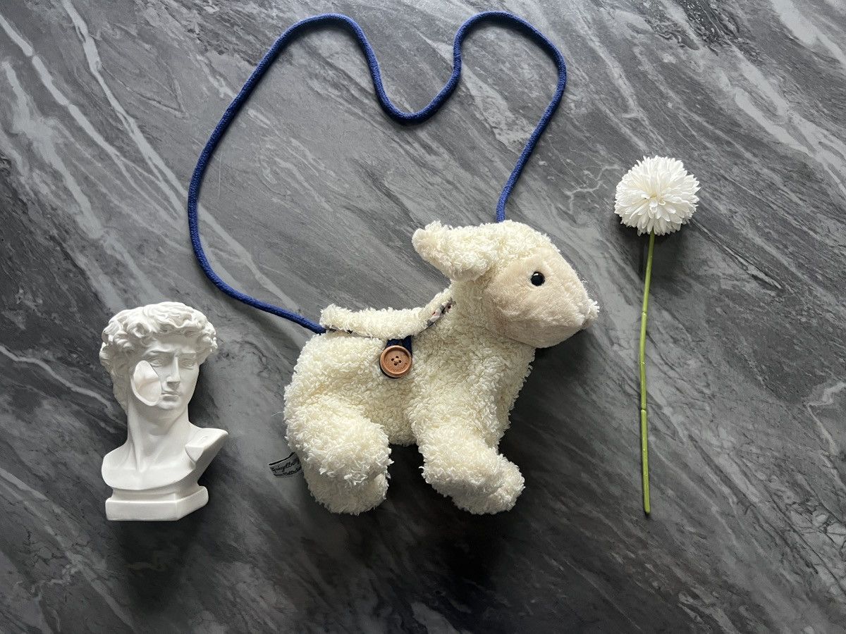 Vintage Die Spie Gelburg : Plush Bag Baby Sheep Size ONE SIZE - 1 Thumbnail