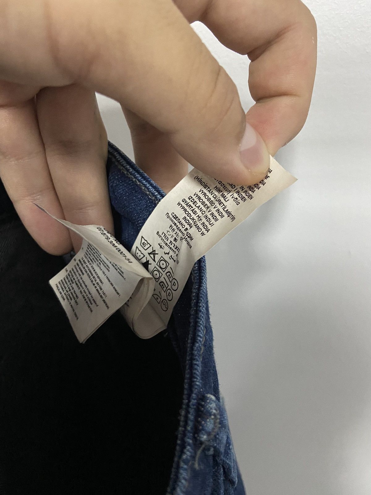 G-Star × Vintage G-Star Raw jeans Denim Pants big logo GS01 Size US 31 - 8 Thumbnail