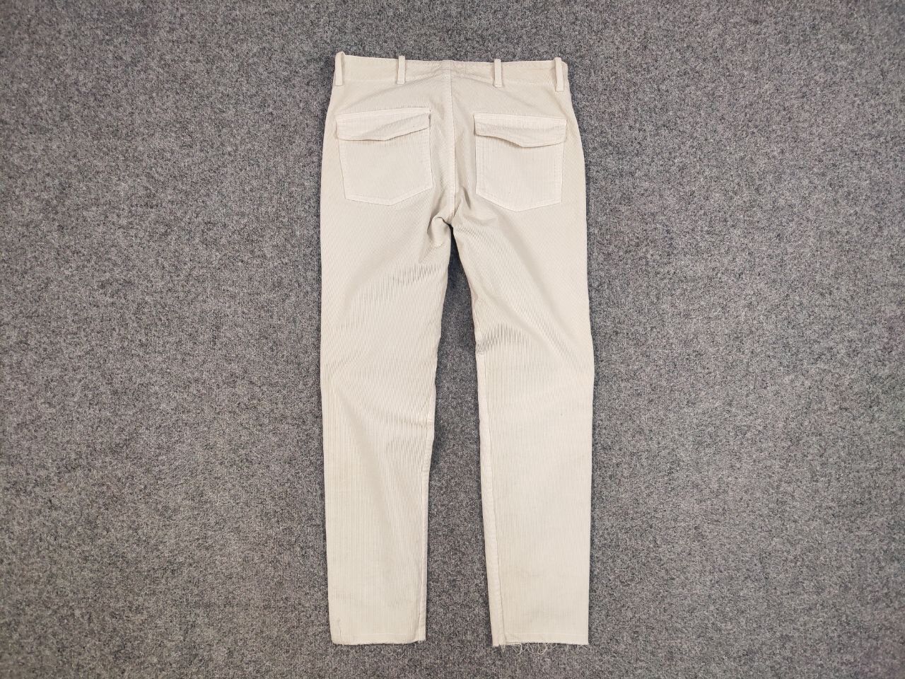 Nili Lotan Nili lotan Design Classic Trouser Corduroy Beige Pants Size 25" / US 0 / IT 36 - 5 Thumbnail
