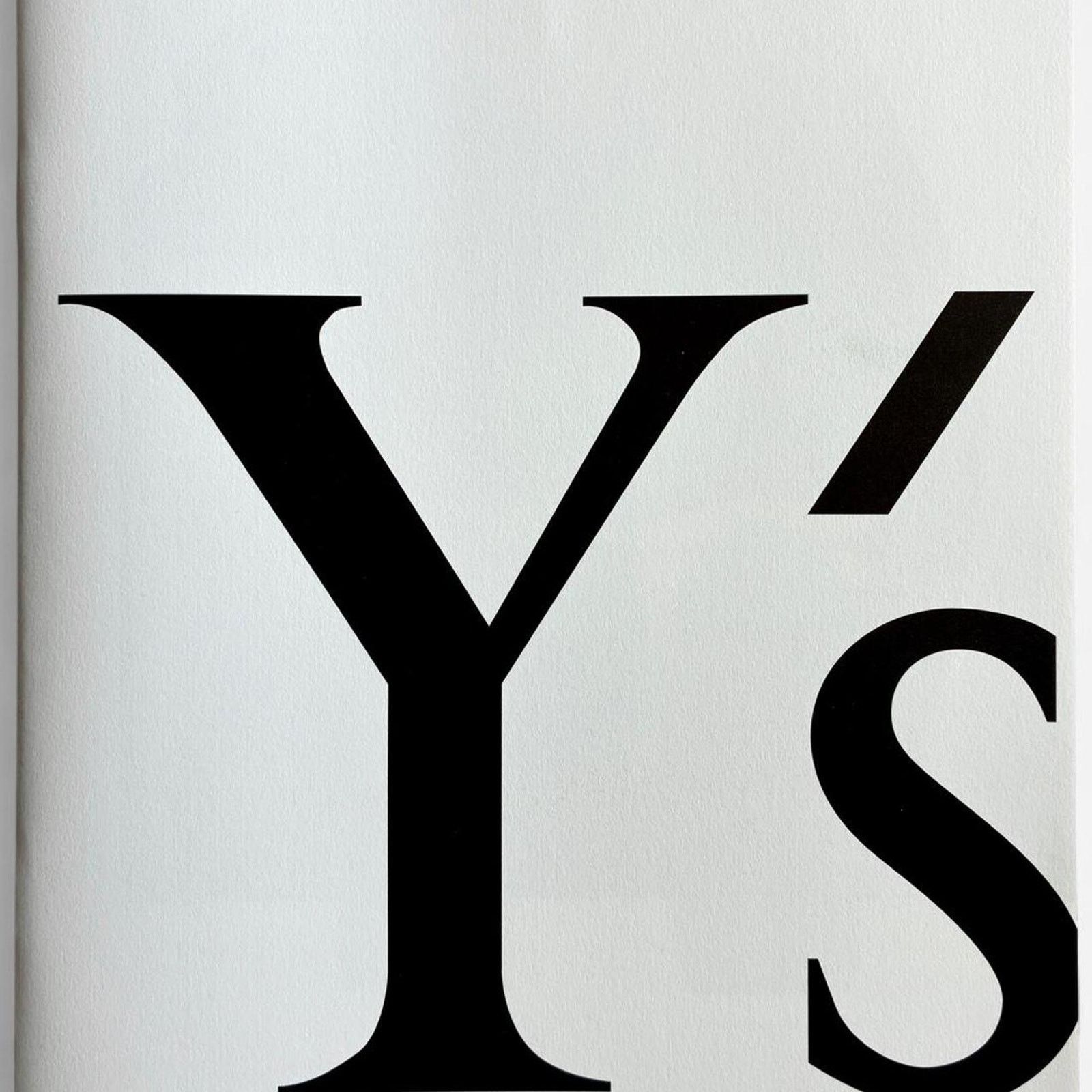 Japanese Brand × Yohji Yamamoto Y’s by Yohji Yamamoto 2025 SPRING SUMMER Look Book Catalog Size ONE SIZE - 1 Thumbnail