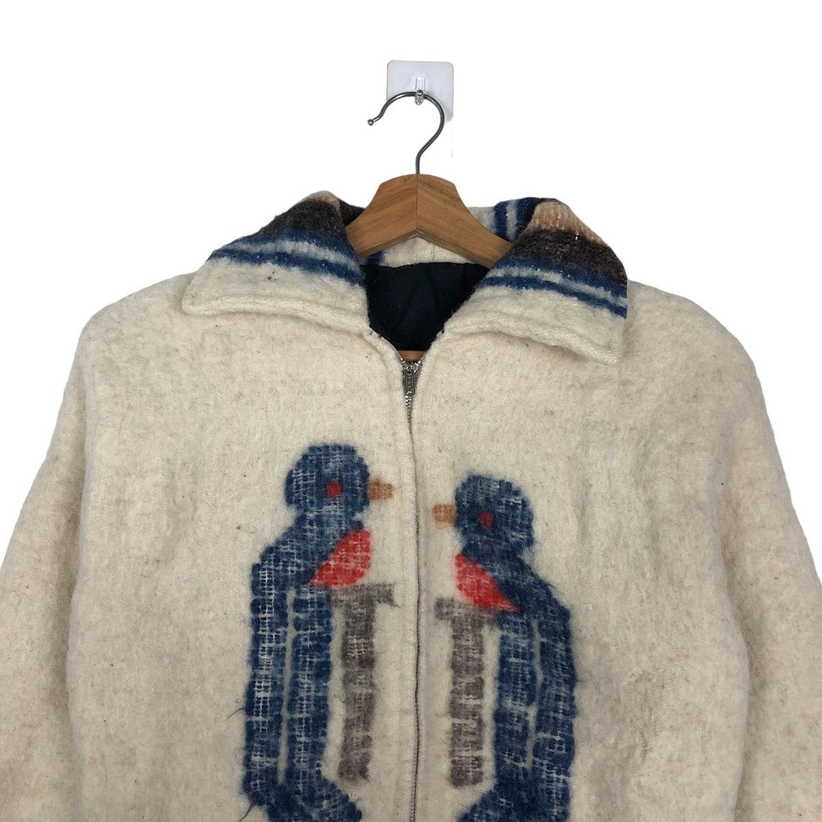 Issey Miyake 🔥Rare Sesign Navajo Aztec Wool Jacket Inspire Kapital Japan Size M / US 6-8 / IT 42-44 - 3 Thumbnail