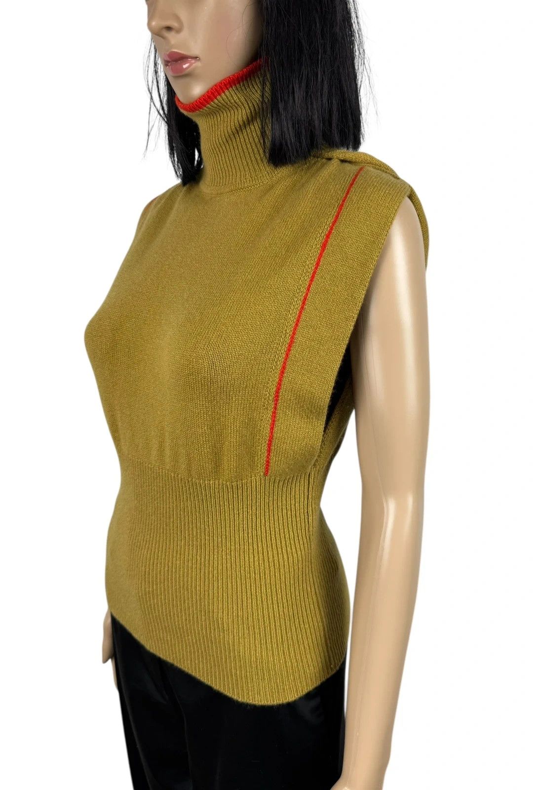 Victoria Beckham Victoria Beckham Cashmere Blend Turtleneck Vest size XS Size XS / US 0-2 / IT 36-38 - 3 Thumbnail