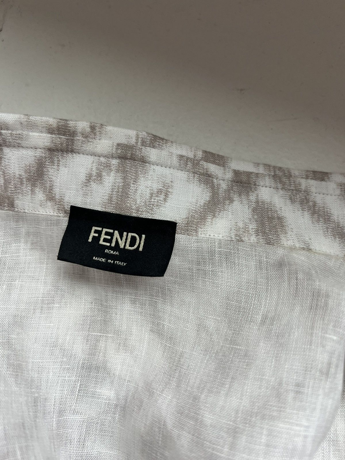 Fendi Fendi FF Polo - Linen - New ‘25 Size US L / EU 52-54 / 3 - 3 Thumbnail