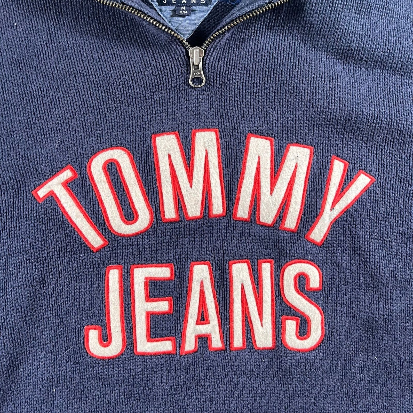 Tommy Hilfiger Vintage Tommy jeans sweatshirt 1/4th zip Size US M / EU 48-50 / 2 - 3 Thumbnail