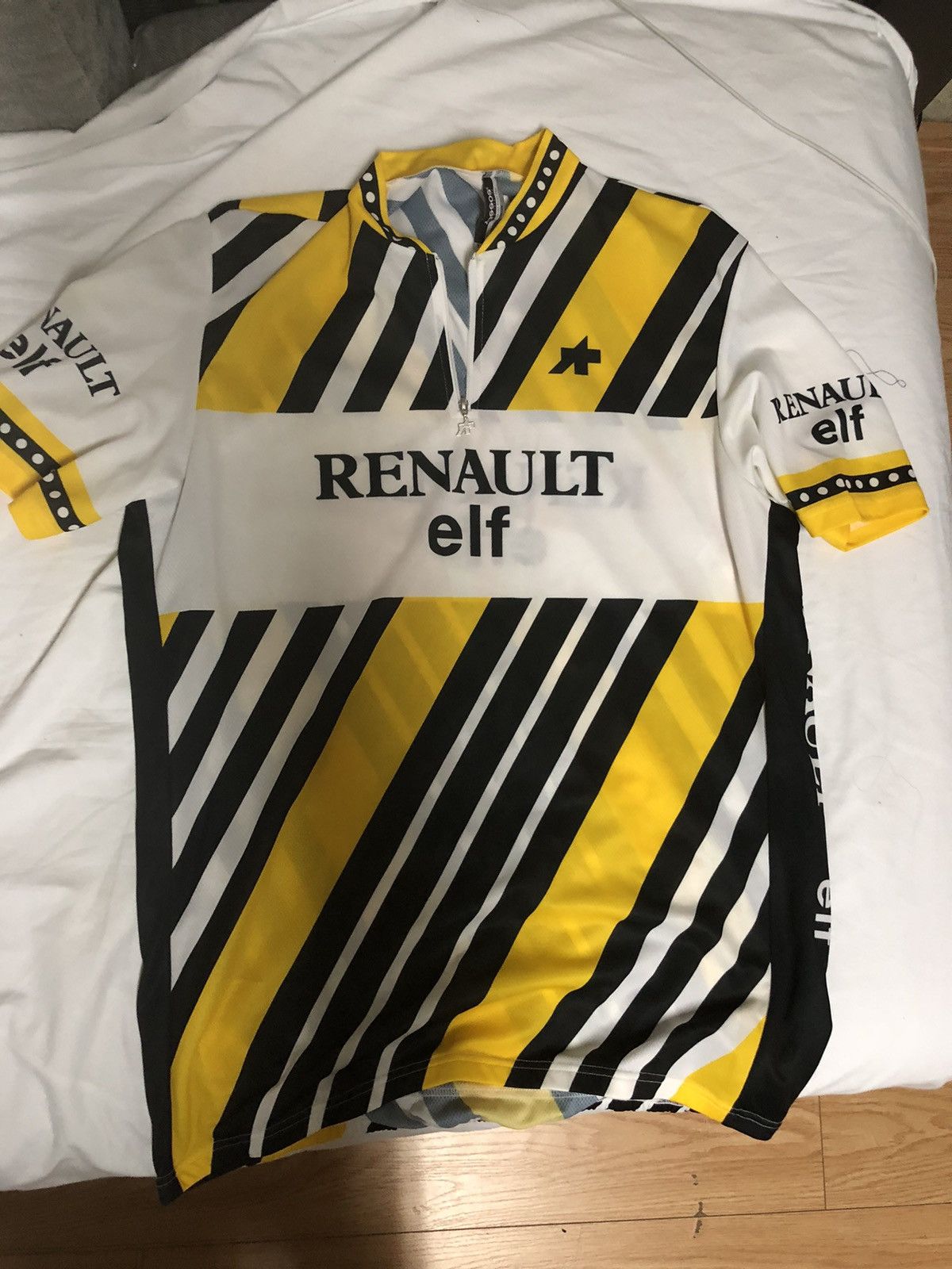 Formula 1 × Vintage Renault Alonso Formula 1 cycle bib polo jersey Size US XL / EU 56 / 4 - 1 Thumbnail