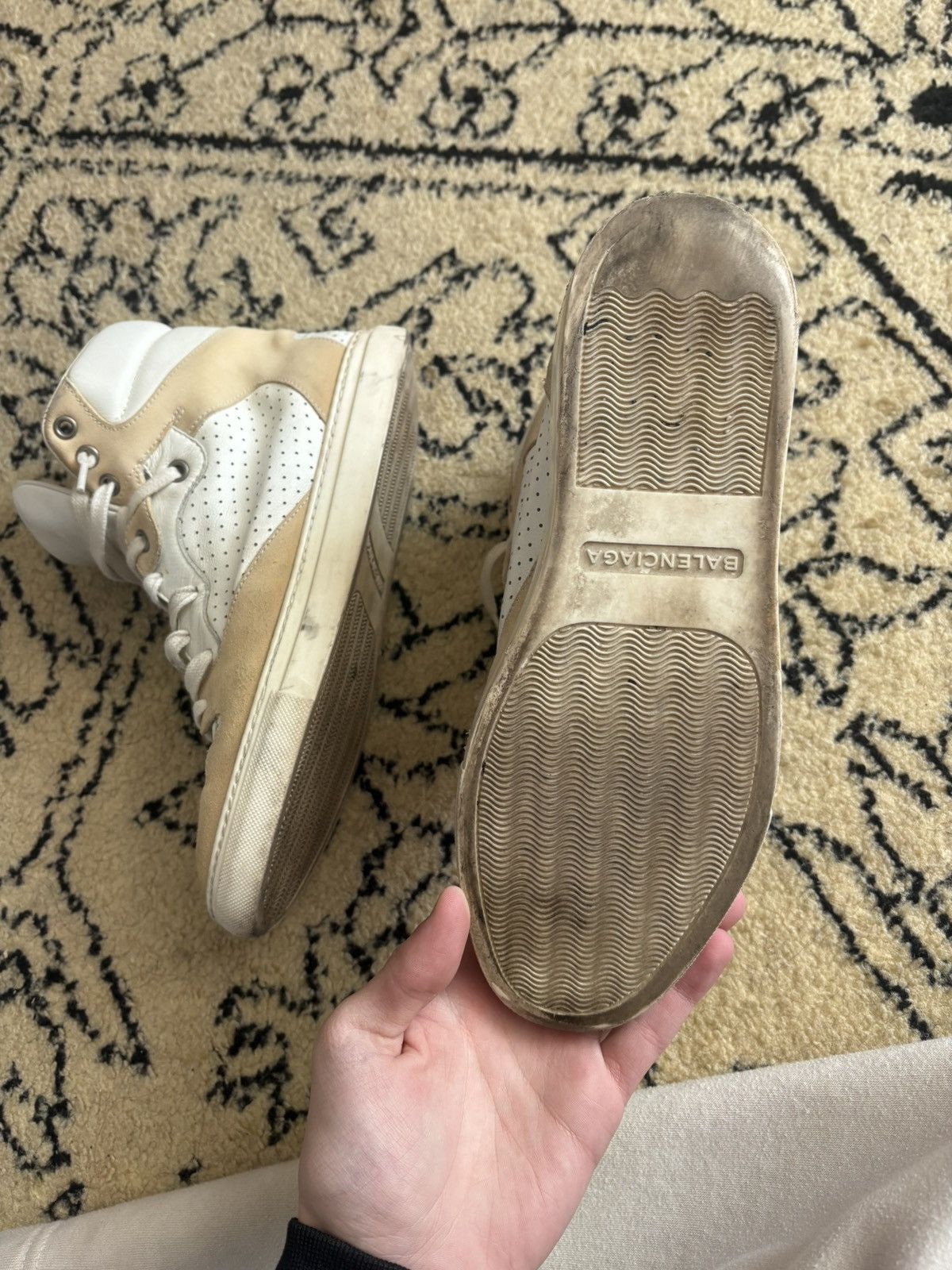 Balenciaga Balenciaga hightop shoes Size US 6 / EU 39 - 8 Thumbnail