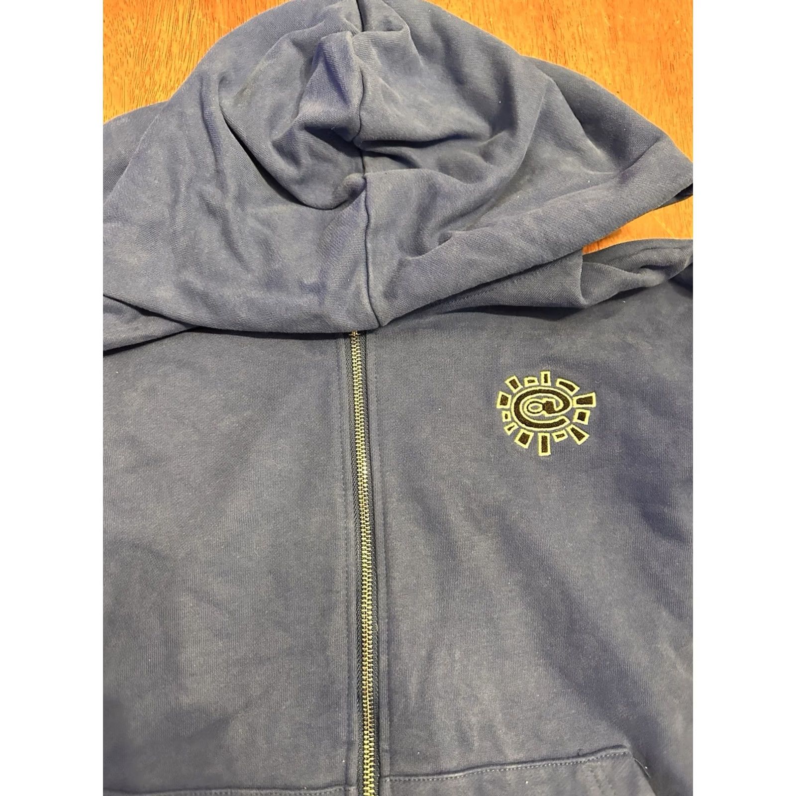 always do what you should do always do what you should do ADWYSD Hoodie Sweatshirt XL Blue Full Zip Men Size US XL / EU 56 / 4 - 2 Thumbnail