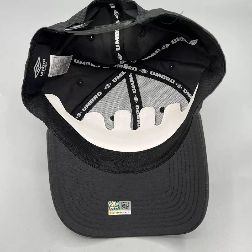 Umbro Umbro Hat Men Black Checkered Embroidered Snap Back Cap New Size ONE SIZE - 5 Thumbnail