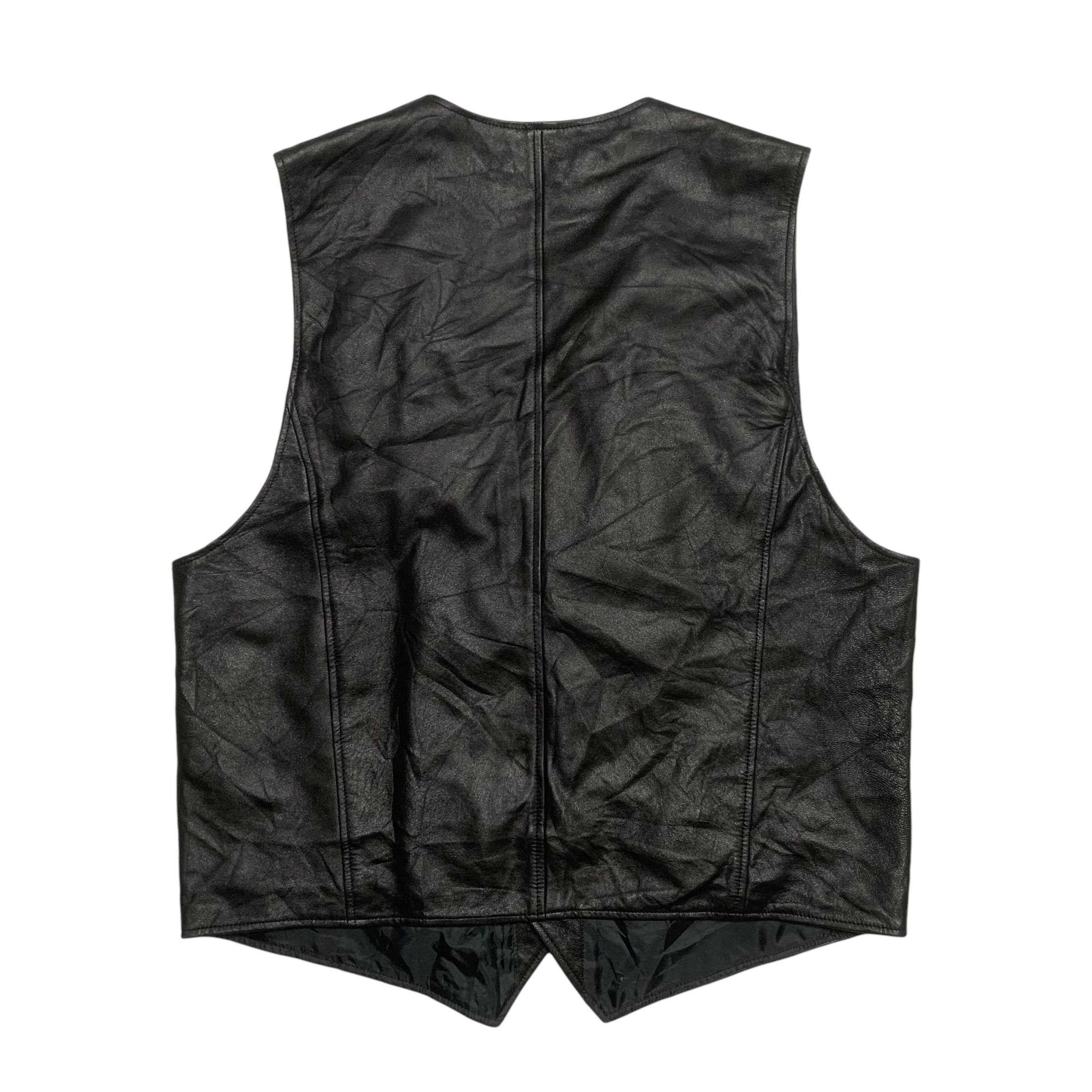 Balmain Balmain Paris Leather Vest Size US M / EU 48-50 / 2 - 7 Thumbnail