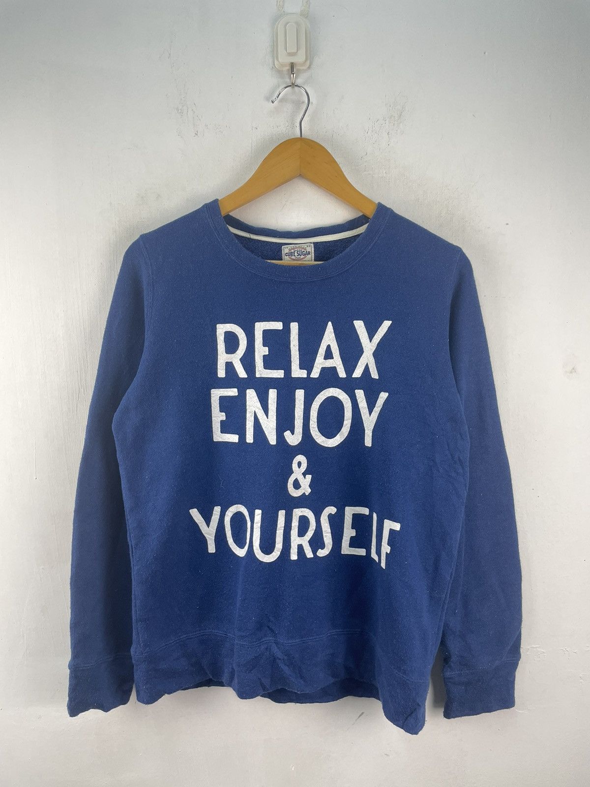 Japanese Brand Vintage Cube Sugar Sweatshirt Workwear Military Size US M / EU 48-50 / 2 - 1 Thumbnail