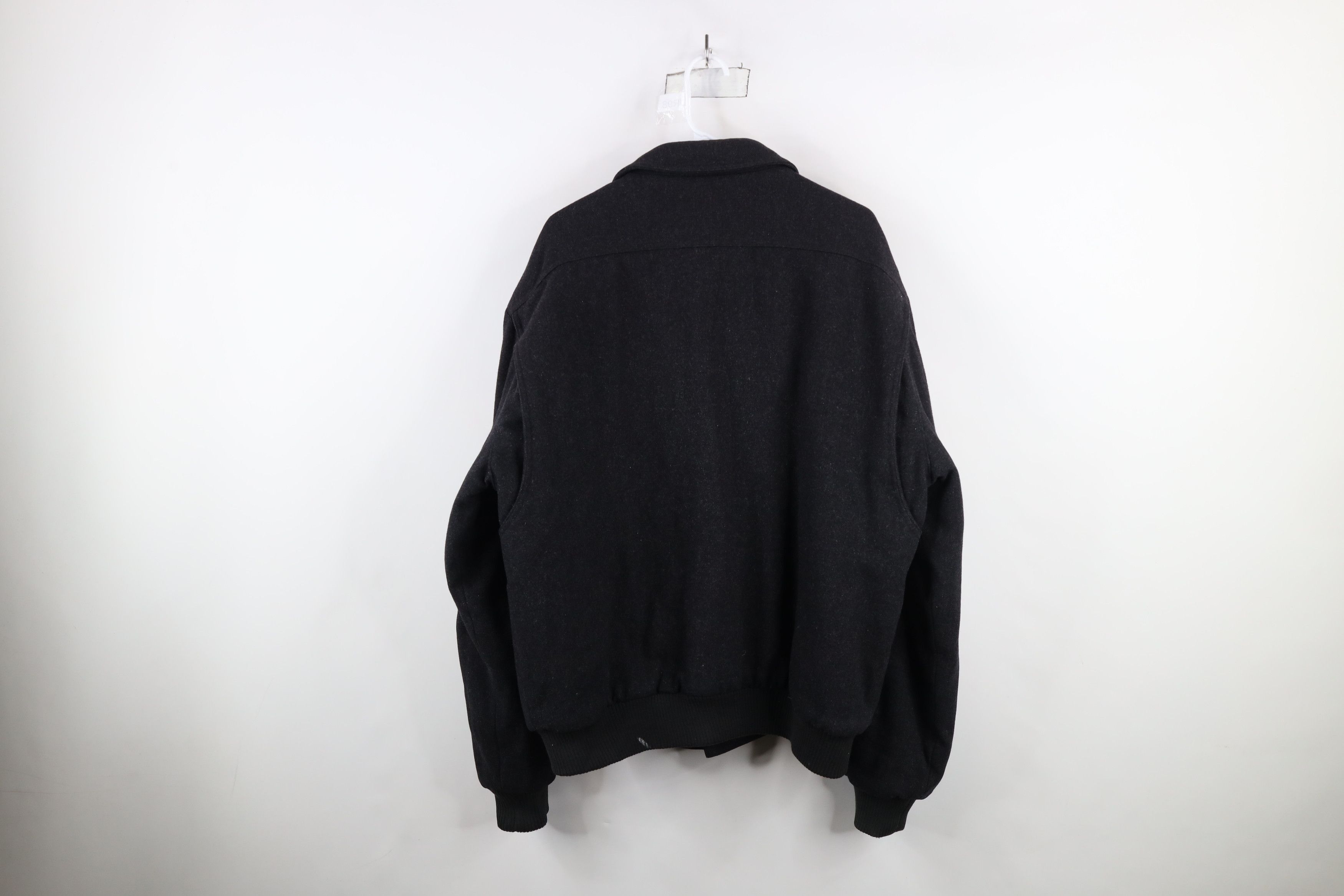 Members Only × Vintage Vintage 80s 90s Members Only Full Zip Bomber Jacket Gray Size US XL / EU 56 / 4 - 13 Thumbnail