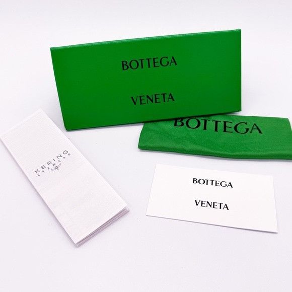 Bottega Veneta NEW BOTTEGA VENETA BV1083SA 001 WOMEN BLACK SQUARE SUNGLASSE Size ONE SIZE - 11 Thumbnail