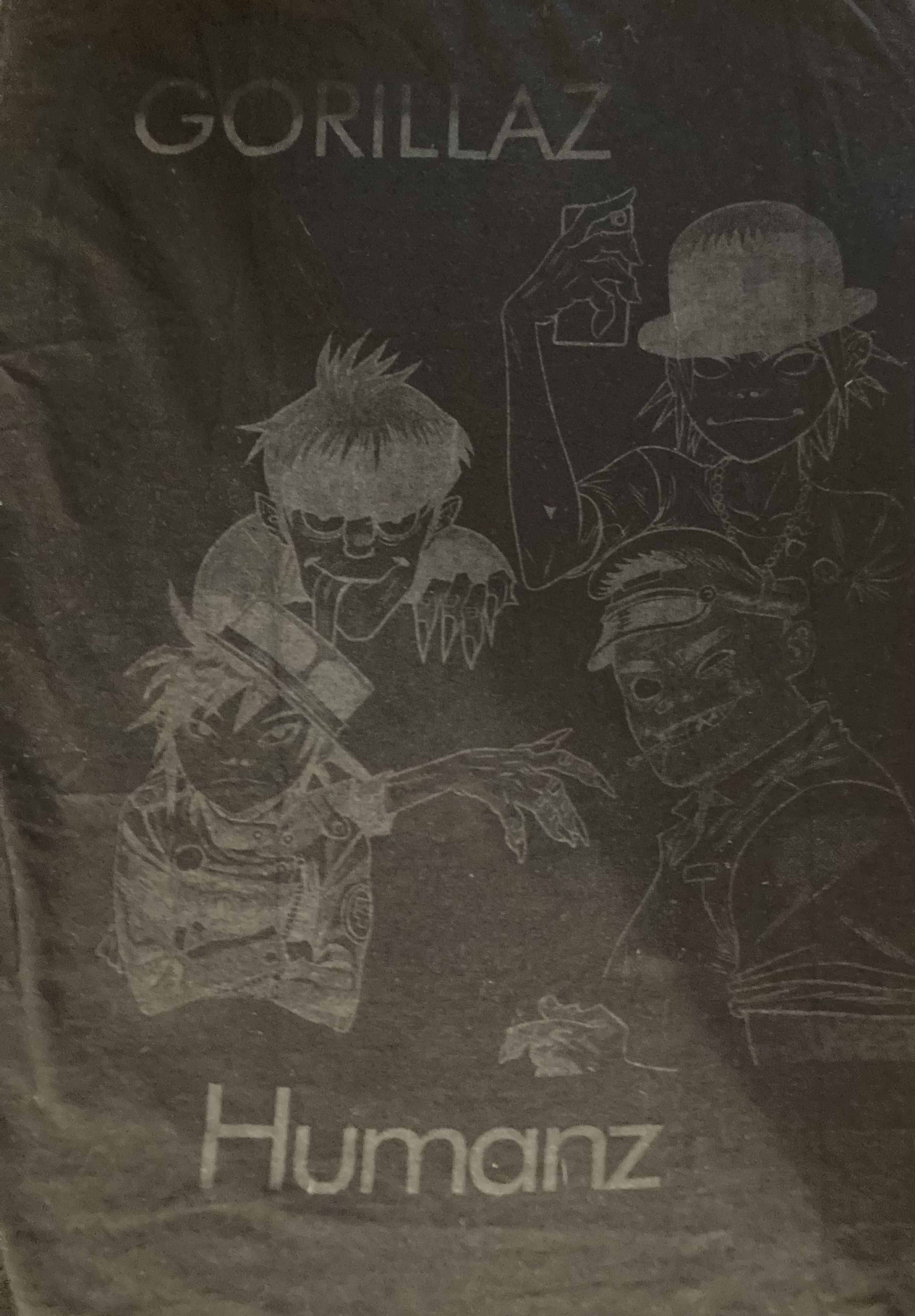 Band Tees Gorillaz Humanz Vintage T-Shirt, Size US S / EU 44-46 / 1 - 5 Thumbnail