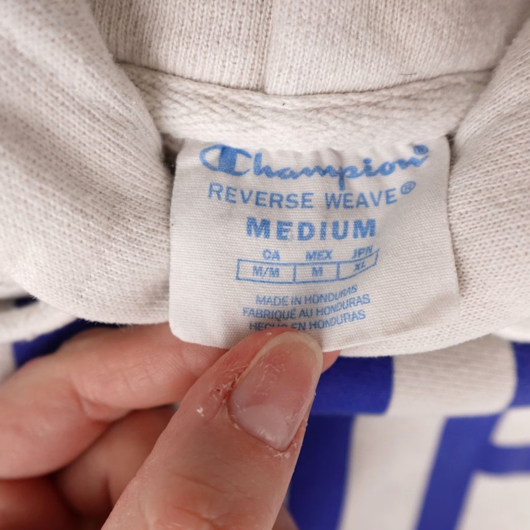Champion Champion Hoodie Mens Medium White Reverse Weave Logo Size US M / EU 48-50 / 2 - 2 Thumbnail