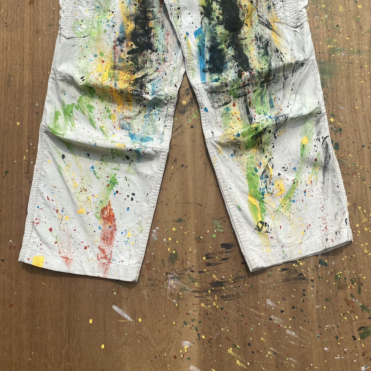 Other Custom Painter Multi Colour Cargo Pants Size US 33 - 3 Thumbnail