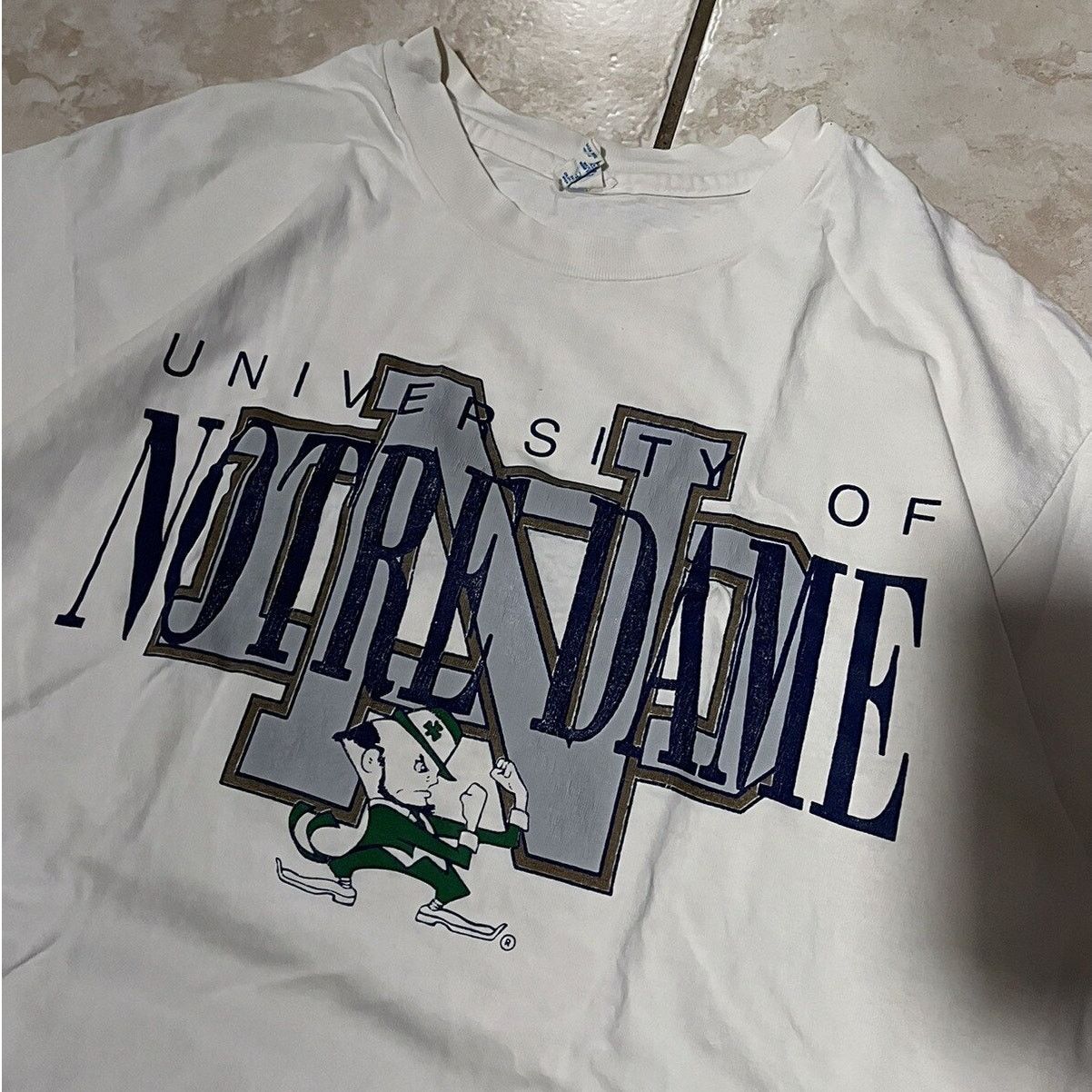 Champion Vintage 1980s University Of Notre Dame Fighting Irish Size US L / EU 52-54 / 3 - 2 Thumbnail
