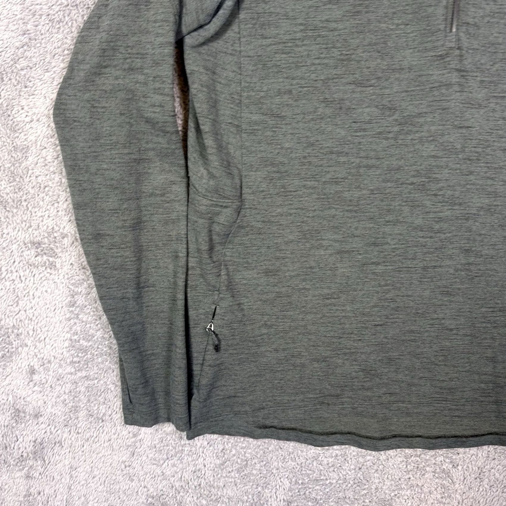 Lululemon Lululemon Surge Jacket Men’s L 1/2 Zip Pullover Athletic LM3CMXS Tech Heather Size US L / EU 52-54 / 3 - 3 Thumbnail
