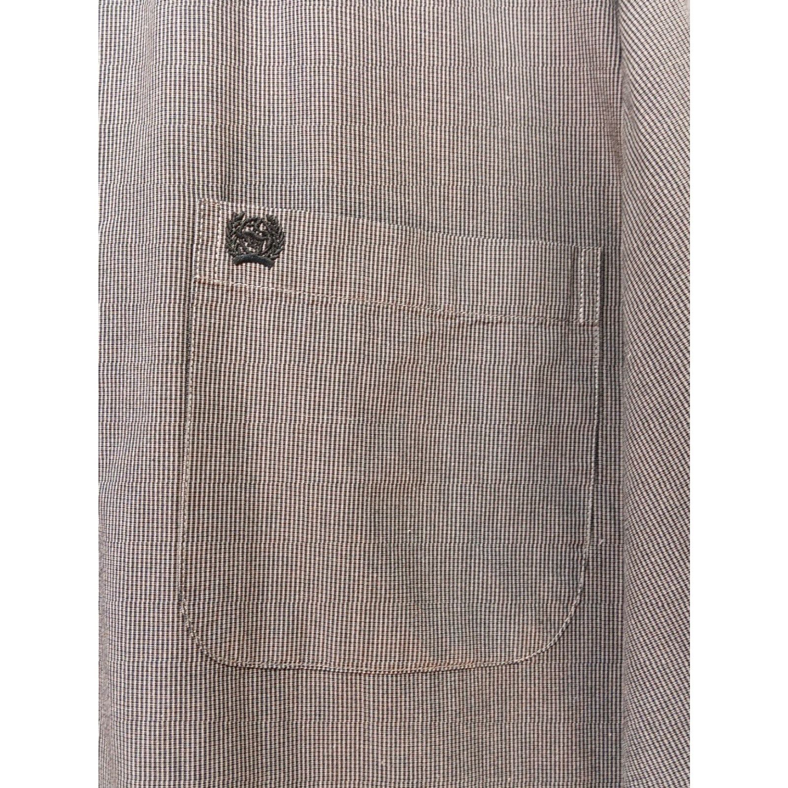 Logo 7 Cinch Shirt Long Sleeve Button-Up Black Men's L Pocket Logo Western Rodeo EUC Size US L / EU 52-54 / 3 - 5 Thumbnail