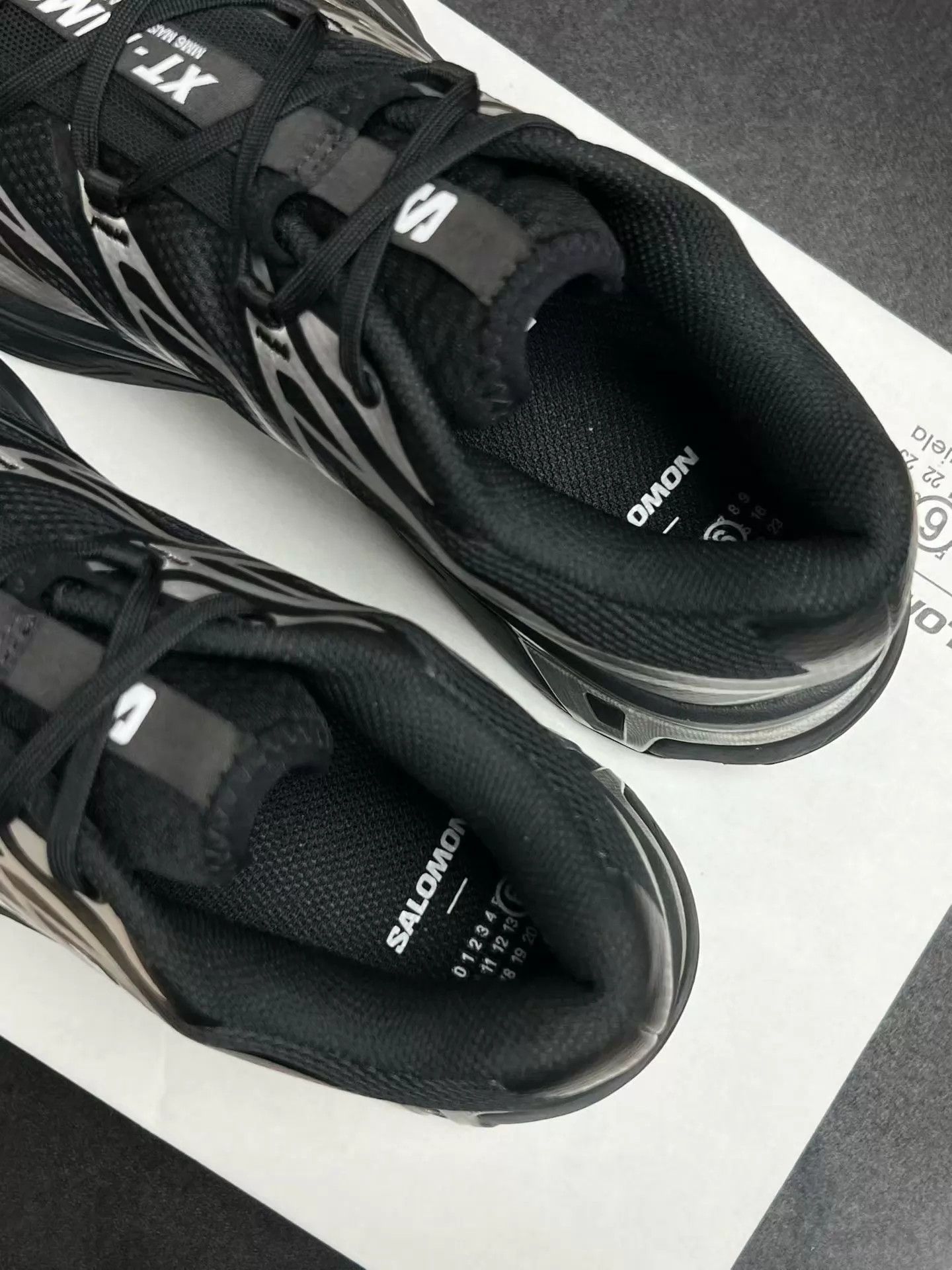MM6 MM6 x Salomon XT-6 Black Silver 43 Rare Vintage Size US 10 / EU 43 - 3 Thumbnail
