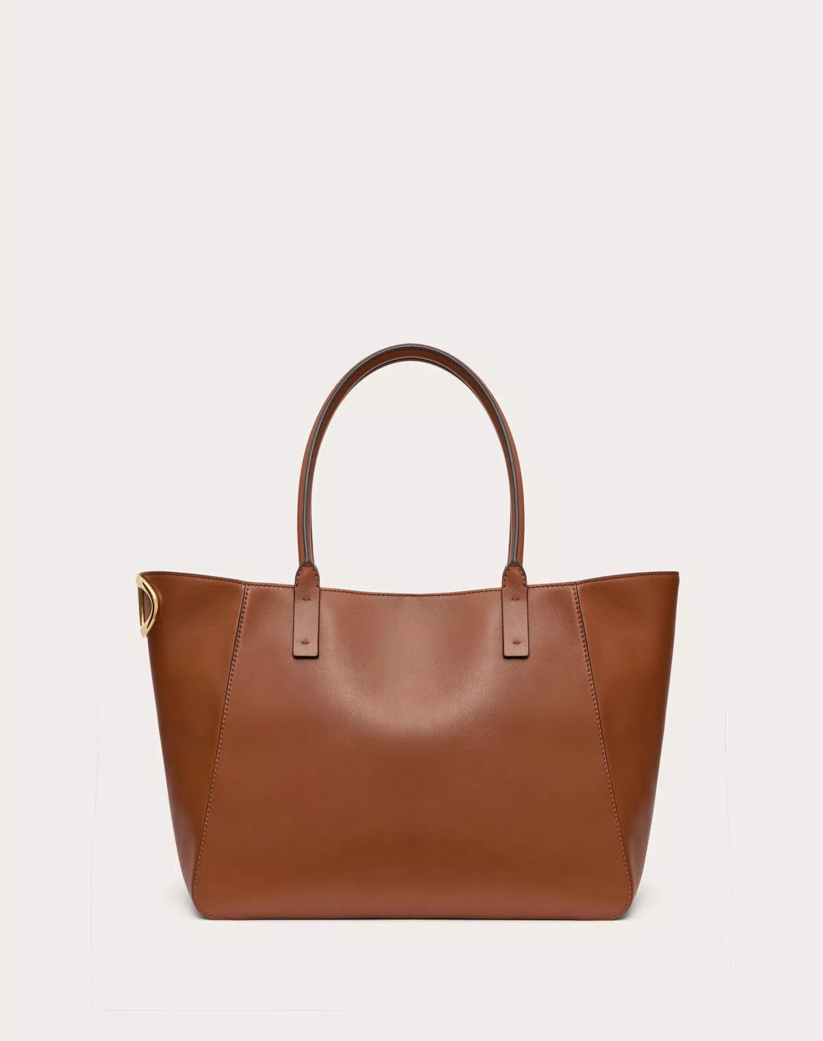 Valentino oc11z0725 Size:OS/Shopping Bag In Nappa Calfskin in Brown Size ONE SIZE - 1 Thumbnail