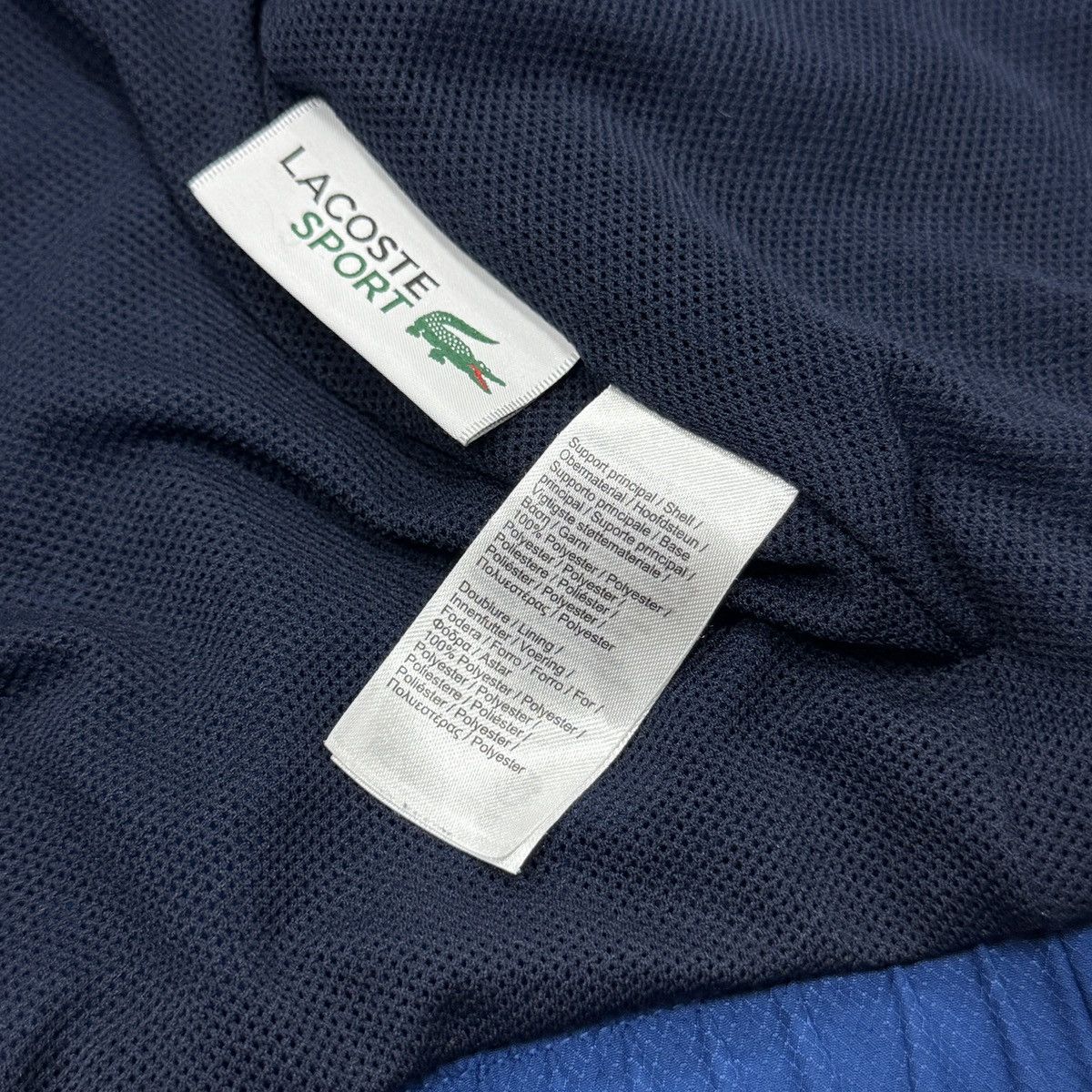 Lacoste Lacoste Sport Track Jacket Blue Men Size S Size US S / EU 44-46 / 1 - 14 Thumbnail