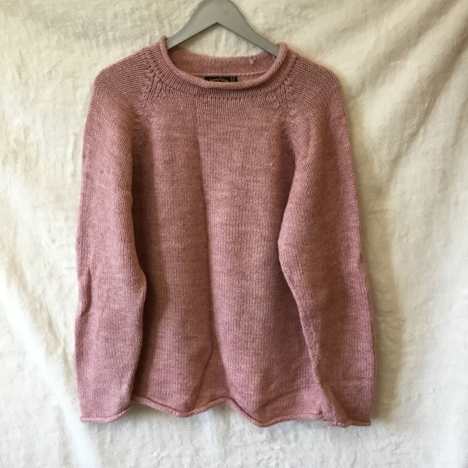 Other American South Side Pink Alpaca Wool Sweater Size M / US 6-8 / IT 42-44 - 1 Thumbnail